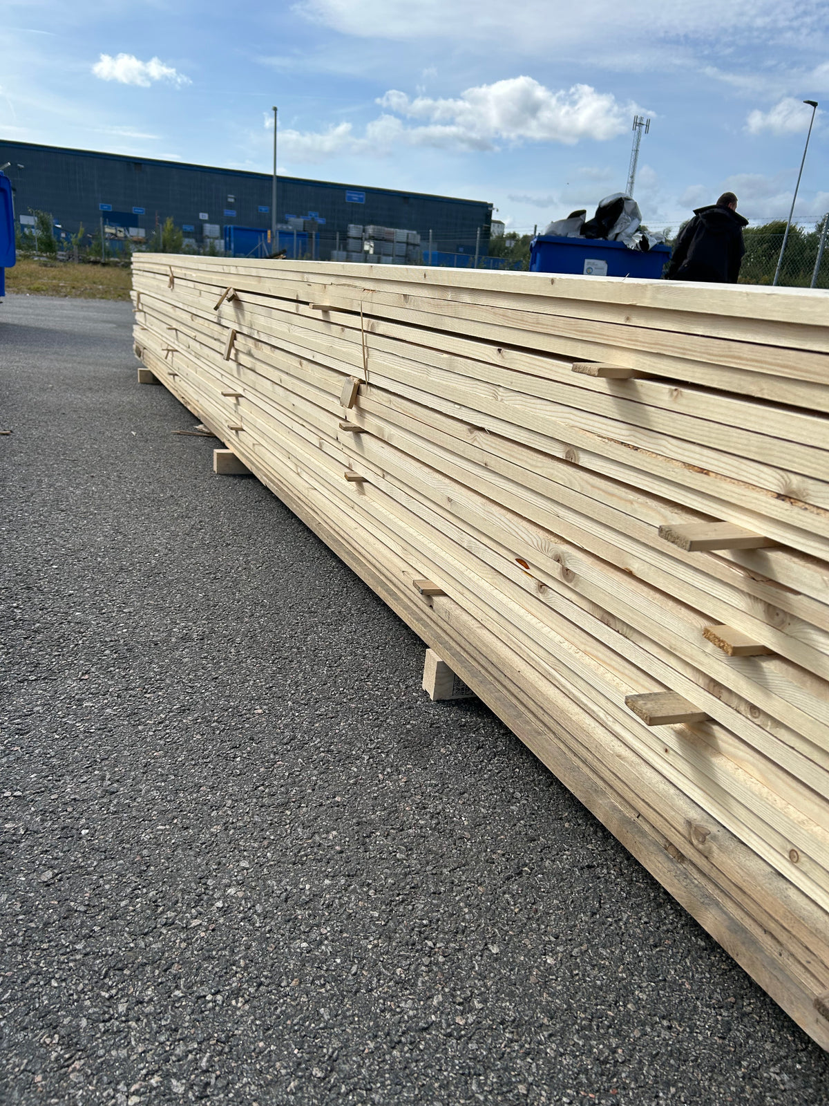 Paket Finsågade Brädor 22x195 mm – 5,40 m 125st Obehandlad
