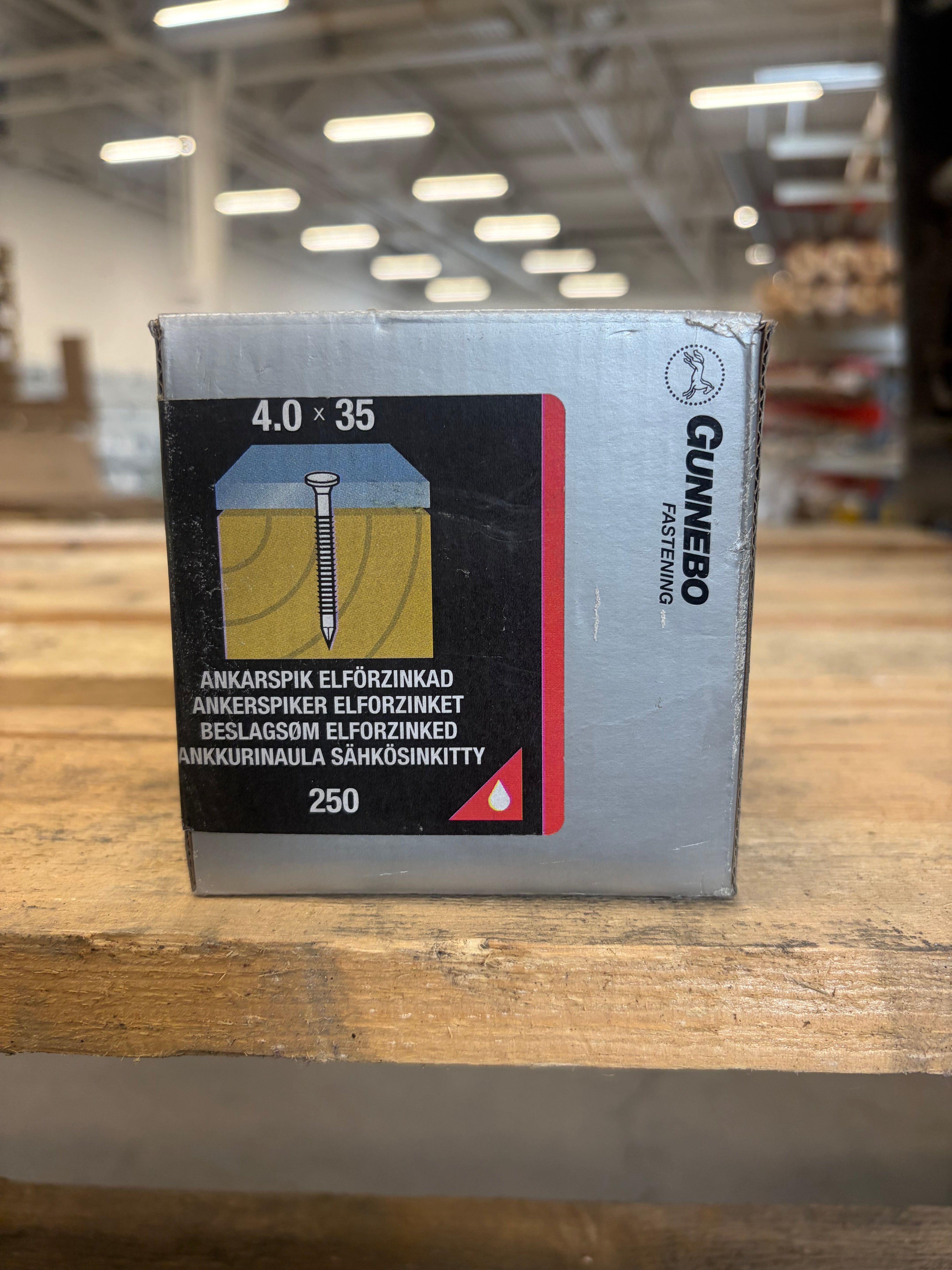 Ankarspik 4x35 - 250 st