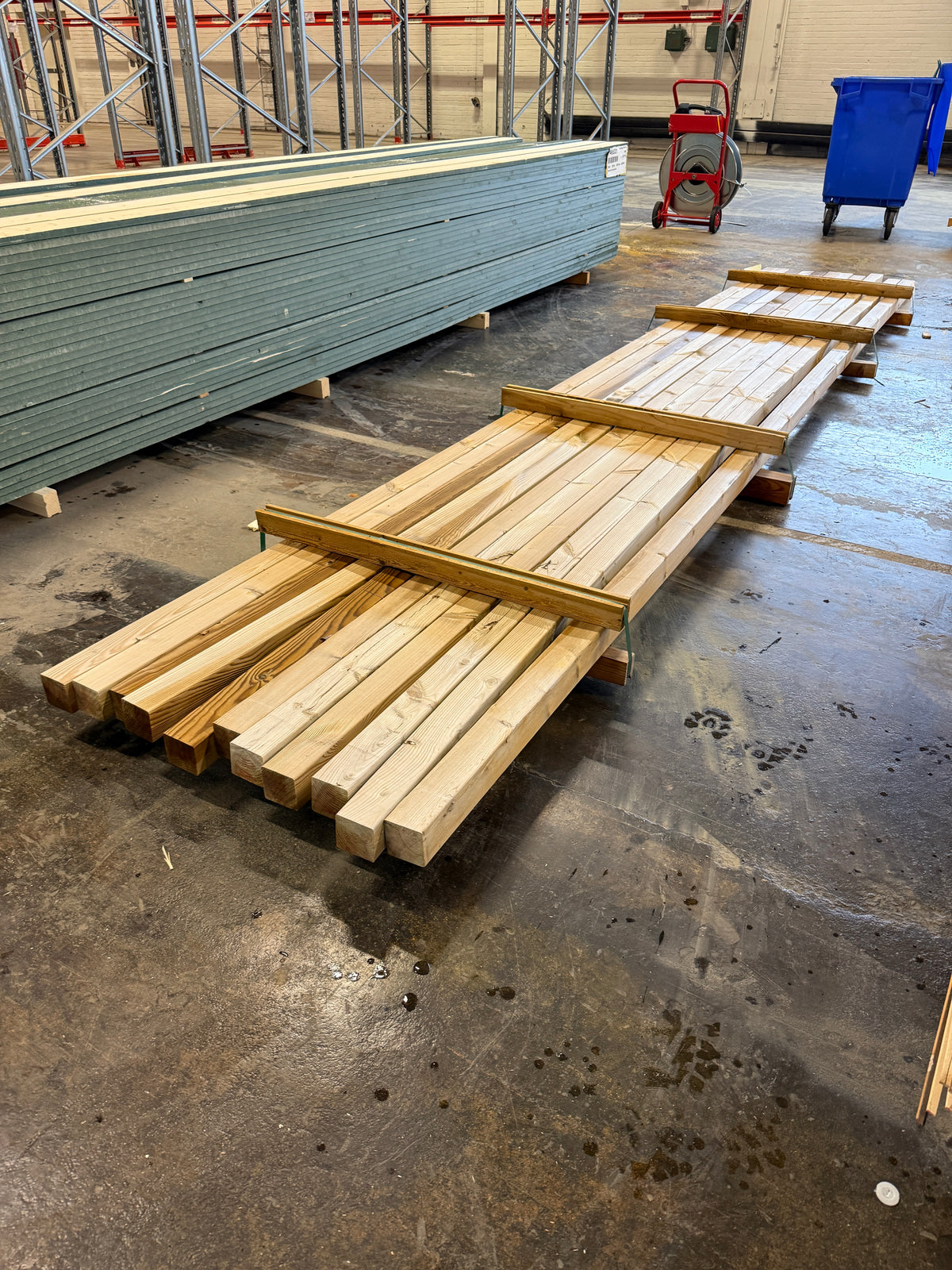 Paket Tryckimpregnerade Stolpar 70×70 mm 5,10 m – 11 st NTR-A