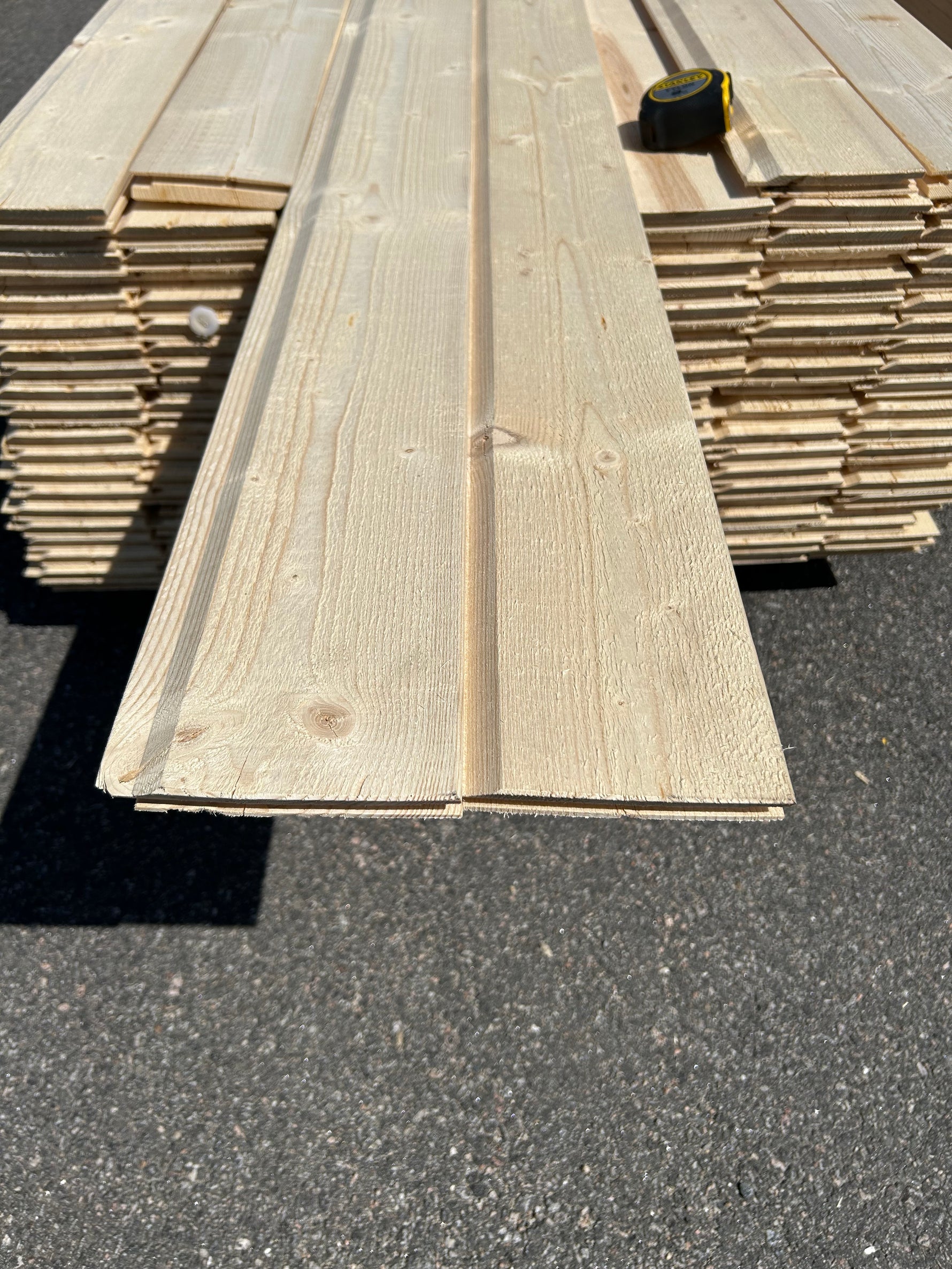 Paket Enkelfas Ändspont 22x145mm 3.60m 139st Obehandlad