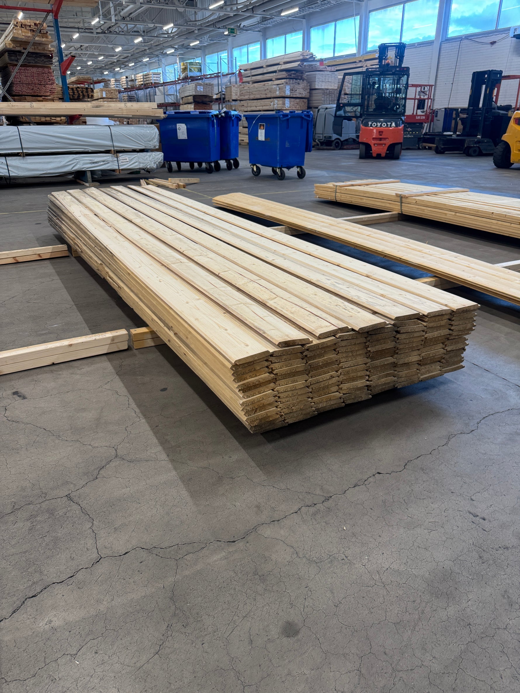 Paket Ytterpanel Dubbelfas Fals 22x145mm 4,20m – 110 st