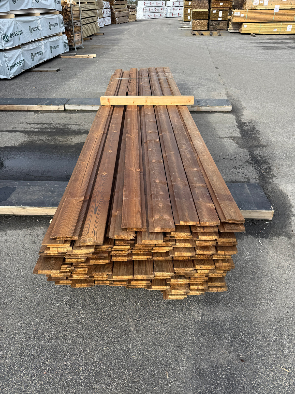 Parti Kebony Ytterpanel 22×120 mm, 4,10 m – 170 st