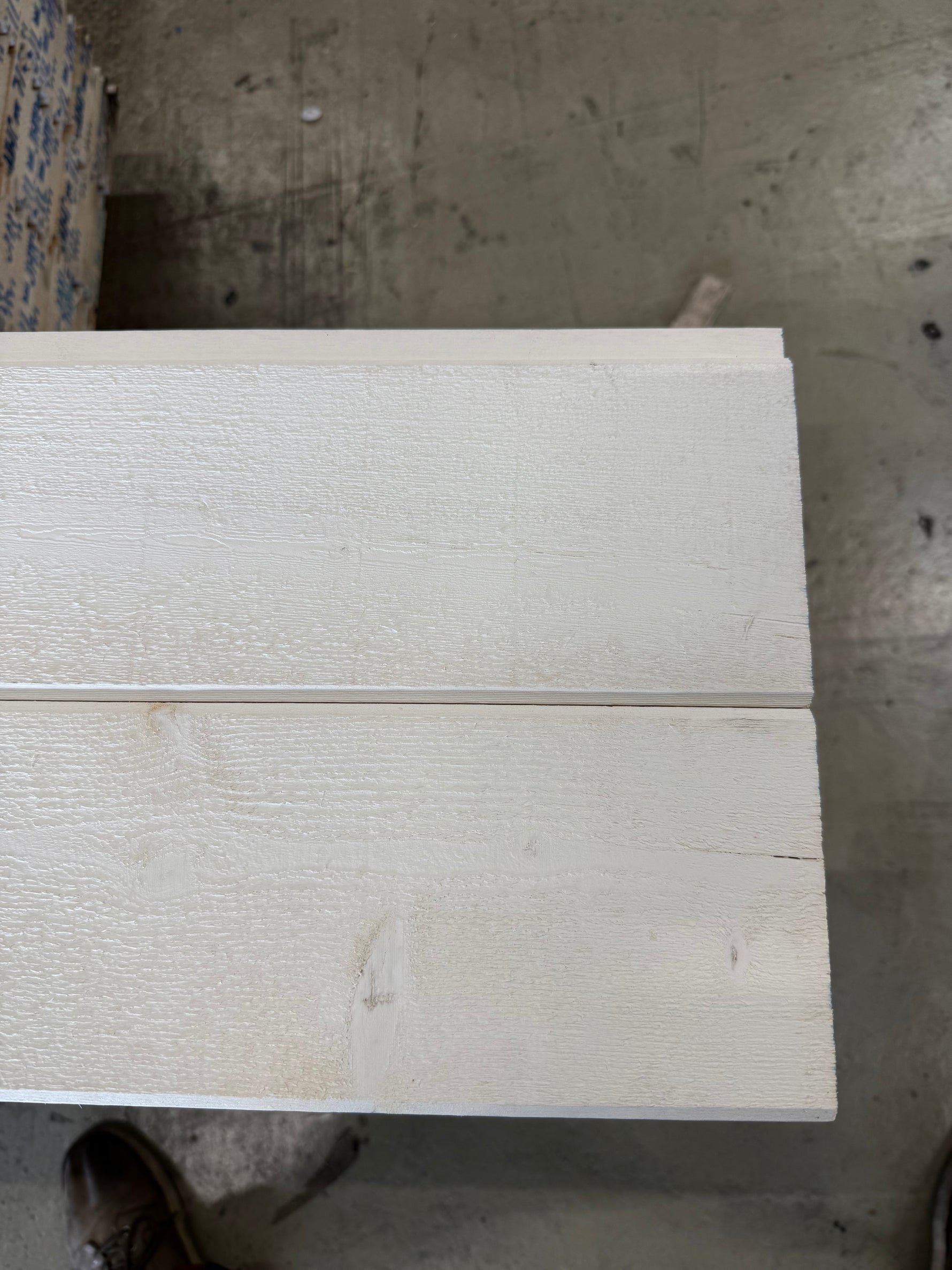 Paket Ytterpanel Dubbelfasspont 22x145mm 3,60m – 120 st Vit
