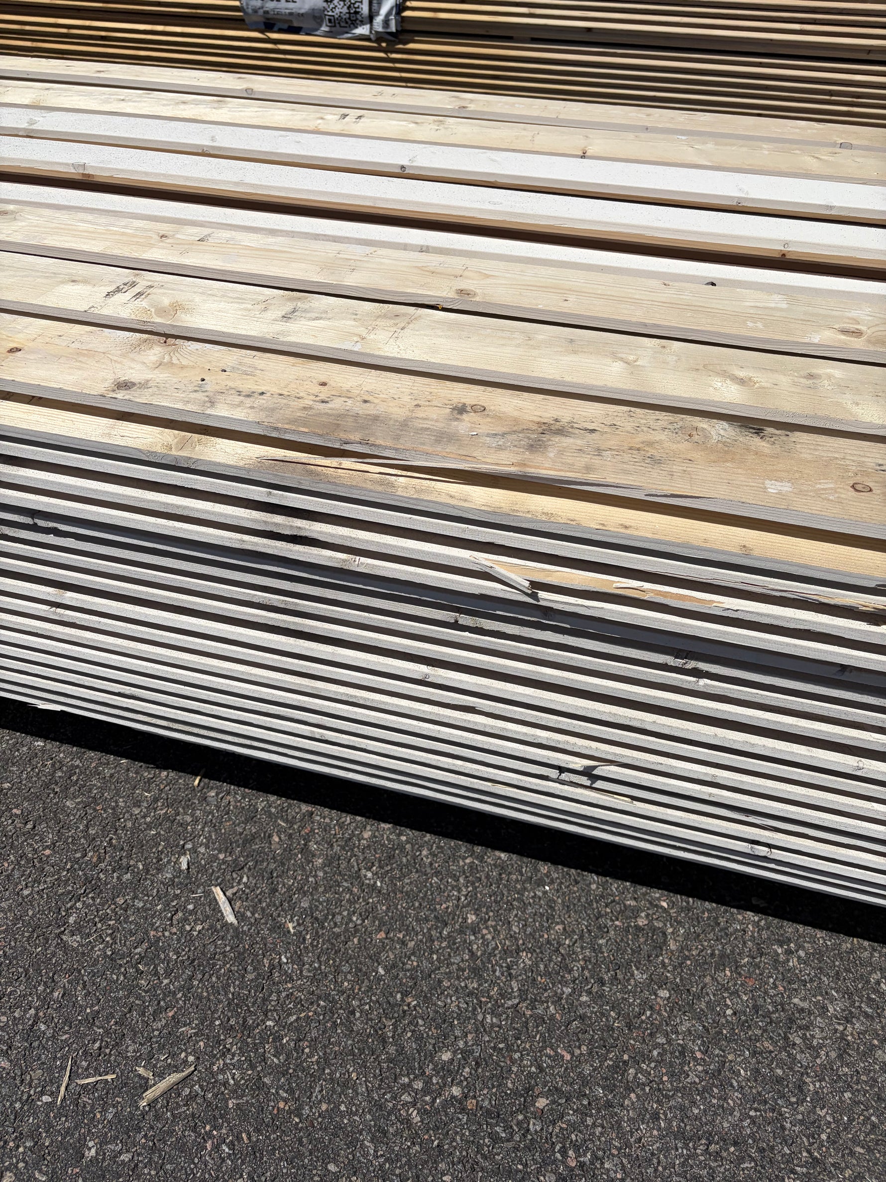Paket Ytterpanel Enkelfas Fals Ändspont 22x120mm, 185st 3.60m
