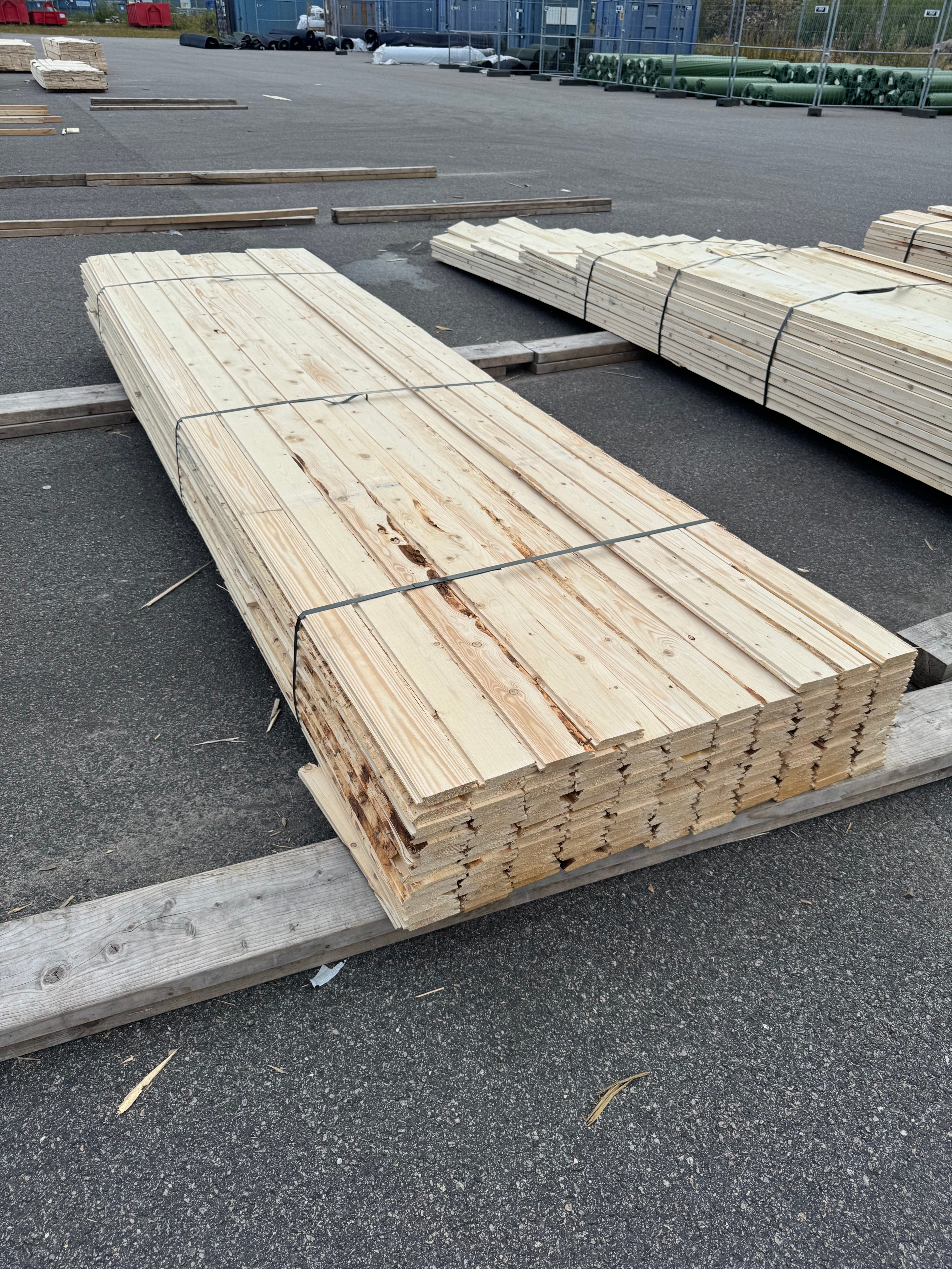 Paket Råspont 20x100mm 149st 3.60m - Andra sortering