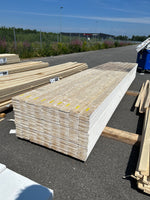 Paket Finsågade Brädor 22x120mm 5.40m Grundmålad 234st