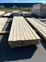 Paket Ytterpanel Dubbelfasspont 22x145mm, 96st 4.80m Obehandlad