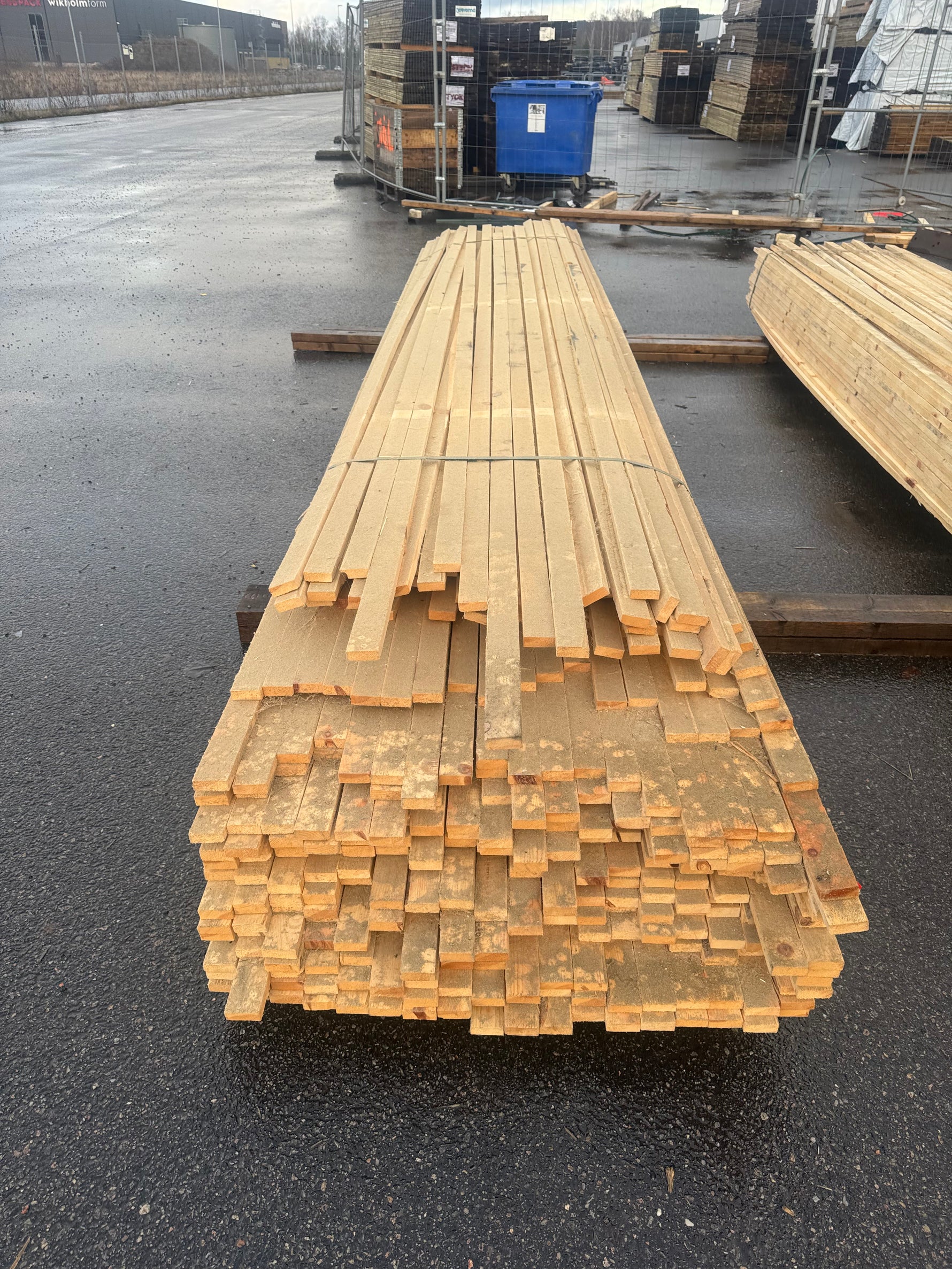 Paket Läkt 19x52 – 342 st (4,2–4,8 m, ohyvlade) - Spirec