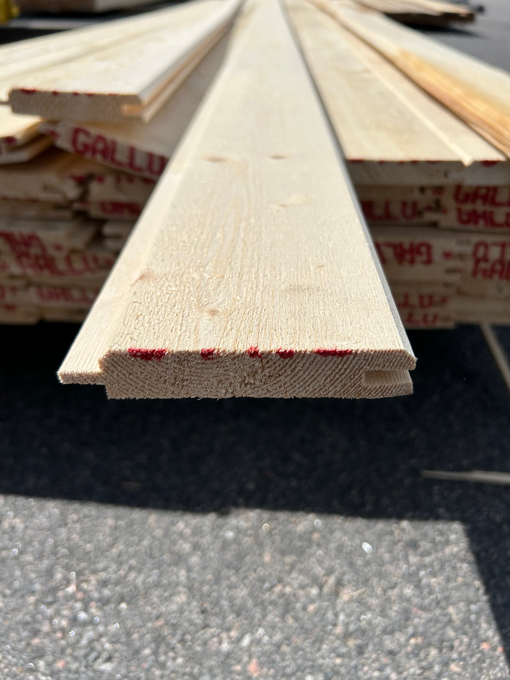 Paket Dubbelfas Halvspont 22x120mm 4,20m 76st Obehandlad