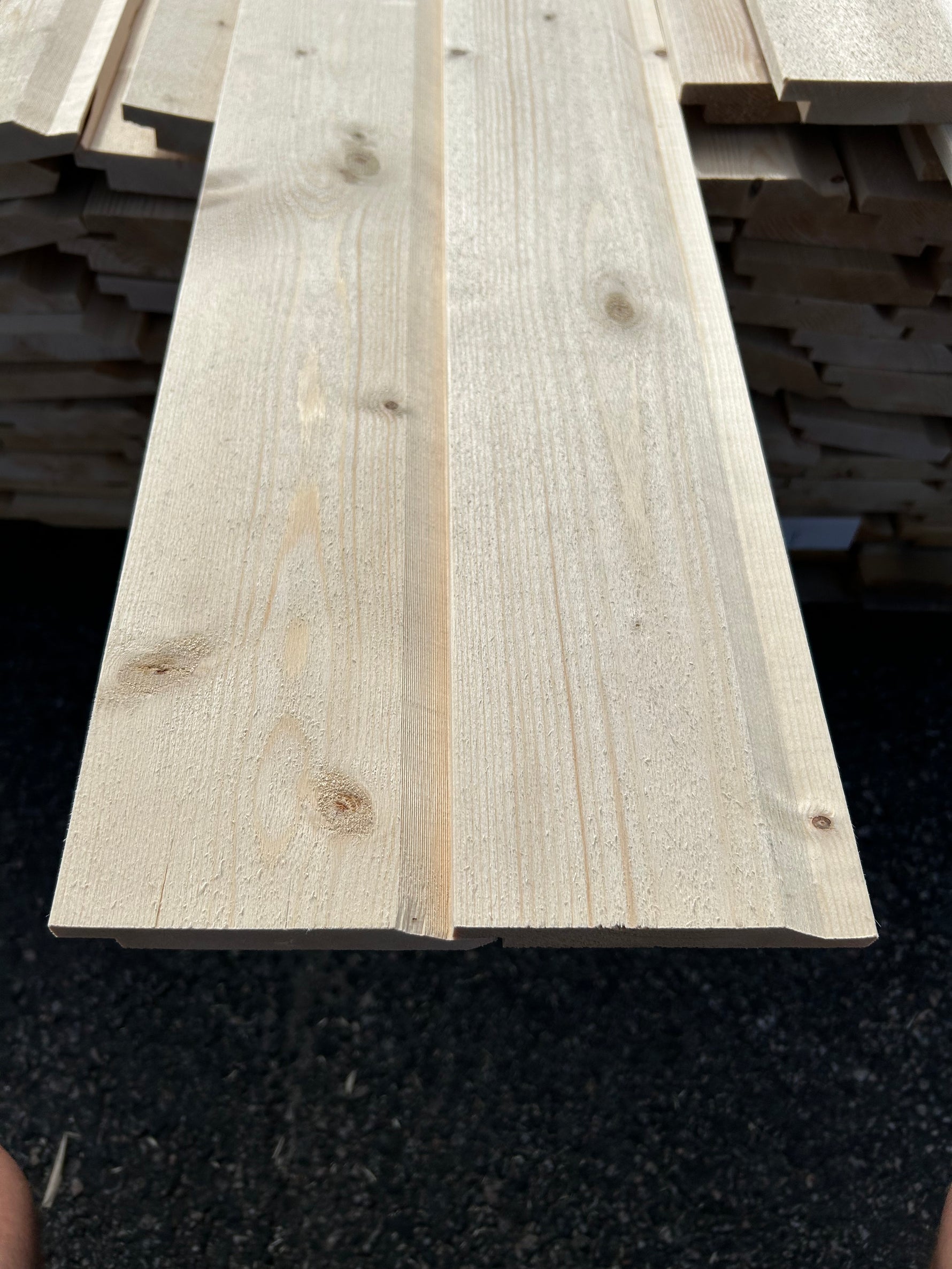 Paket Enkelfas Halvspont 22x120 mm – 4,80 m (Andra sortering)