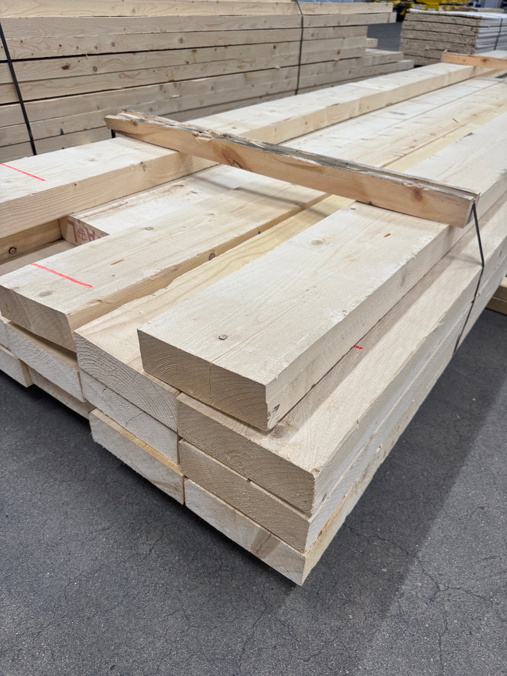 Paket Ohyvlade Reglar 75x225mm – 17 st Blandade längder