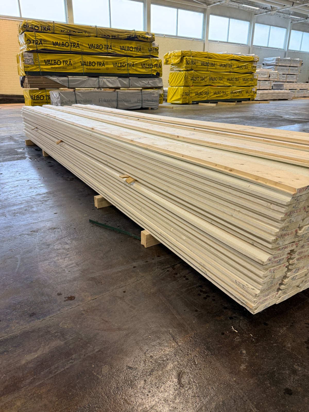 Paket Dubbelfas Halvspont 22x120mm 4.20m 155st Mellanstruken