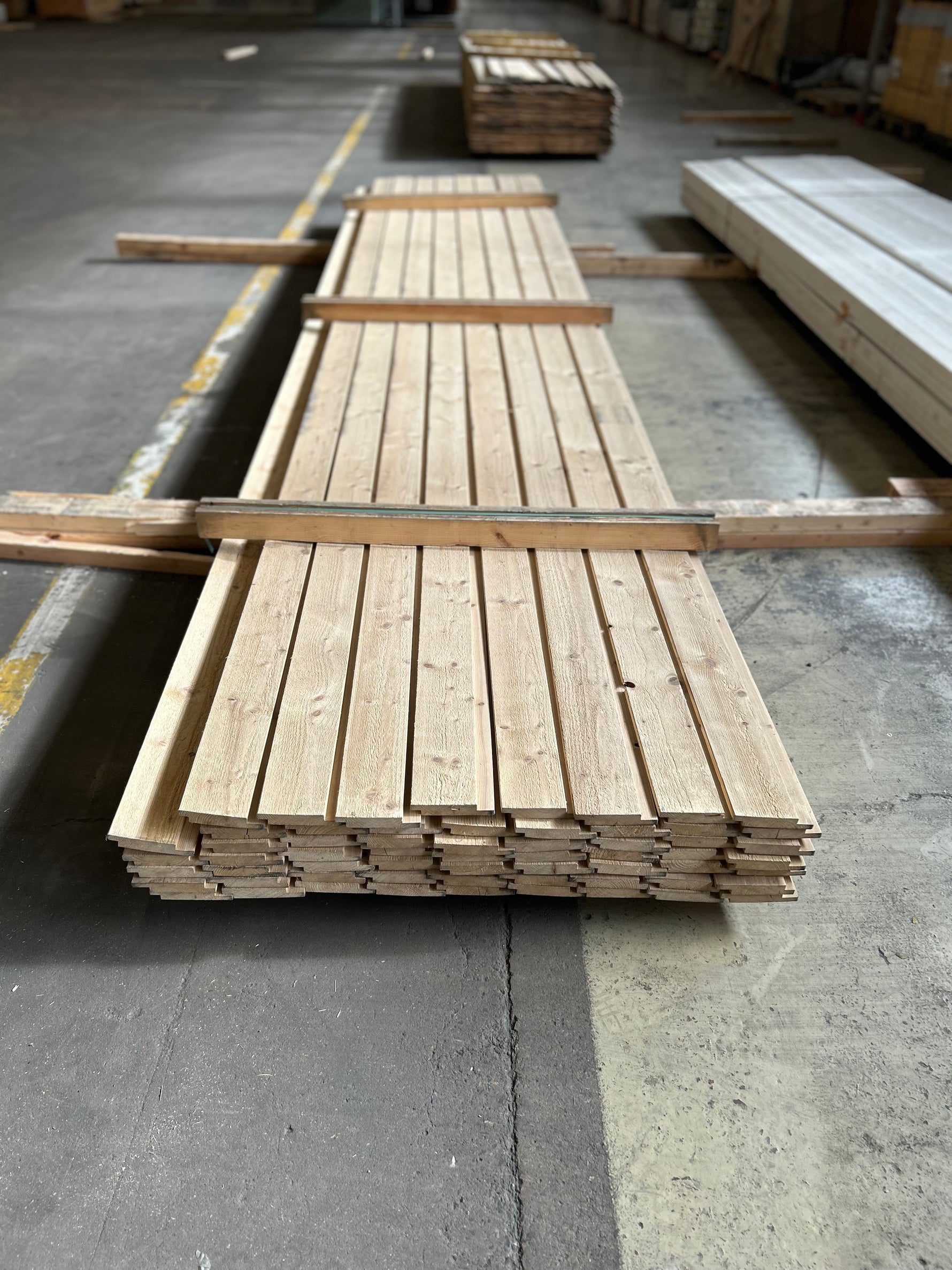 Paket Ytterpanel Springpanel 22x120mm Gran, 61st 4,80m