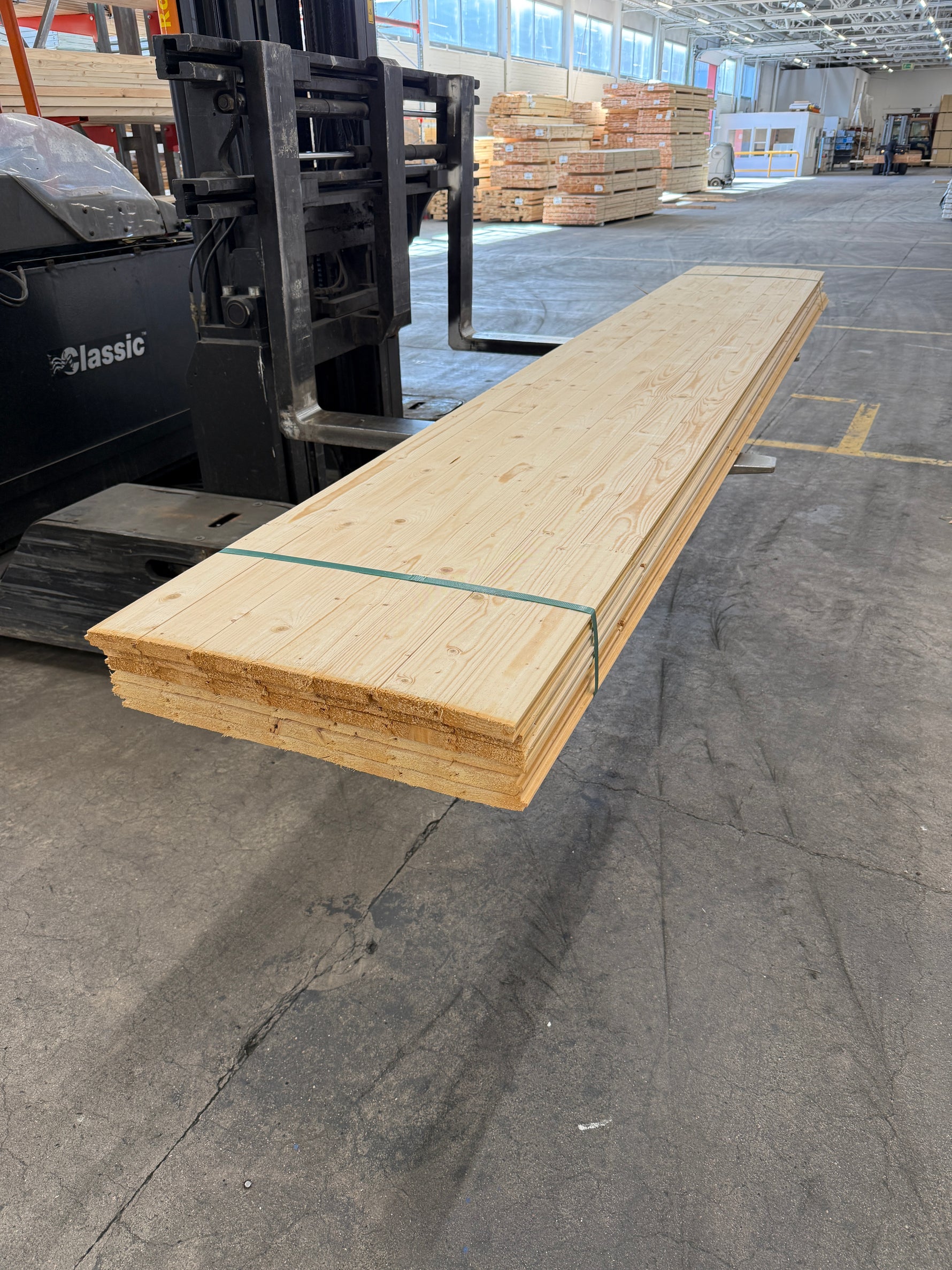 Parti Råspontluckor 20x540x3600mm 6st