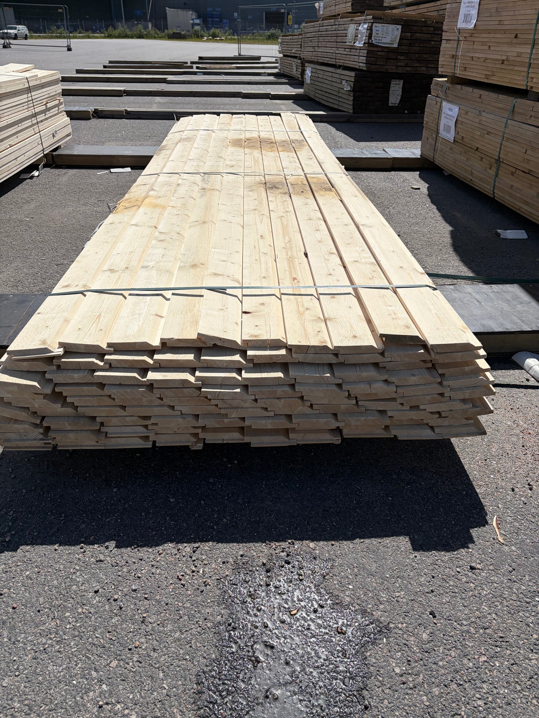 Paket Enkelfas Fals Ändspont 22x120mm, 87st 4,20–4,80m (Andra sortering)