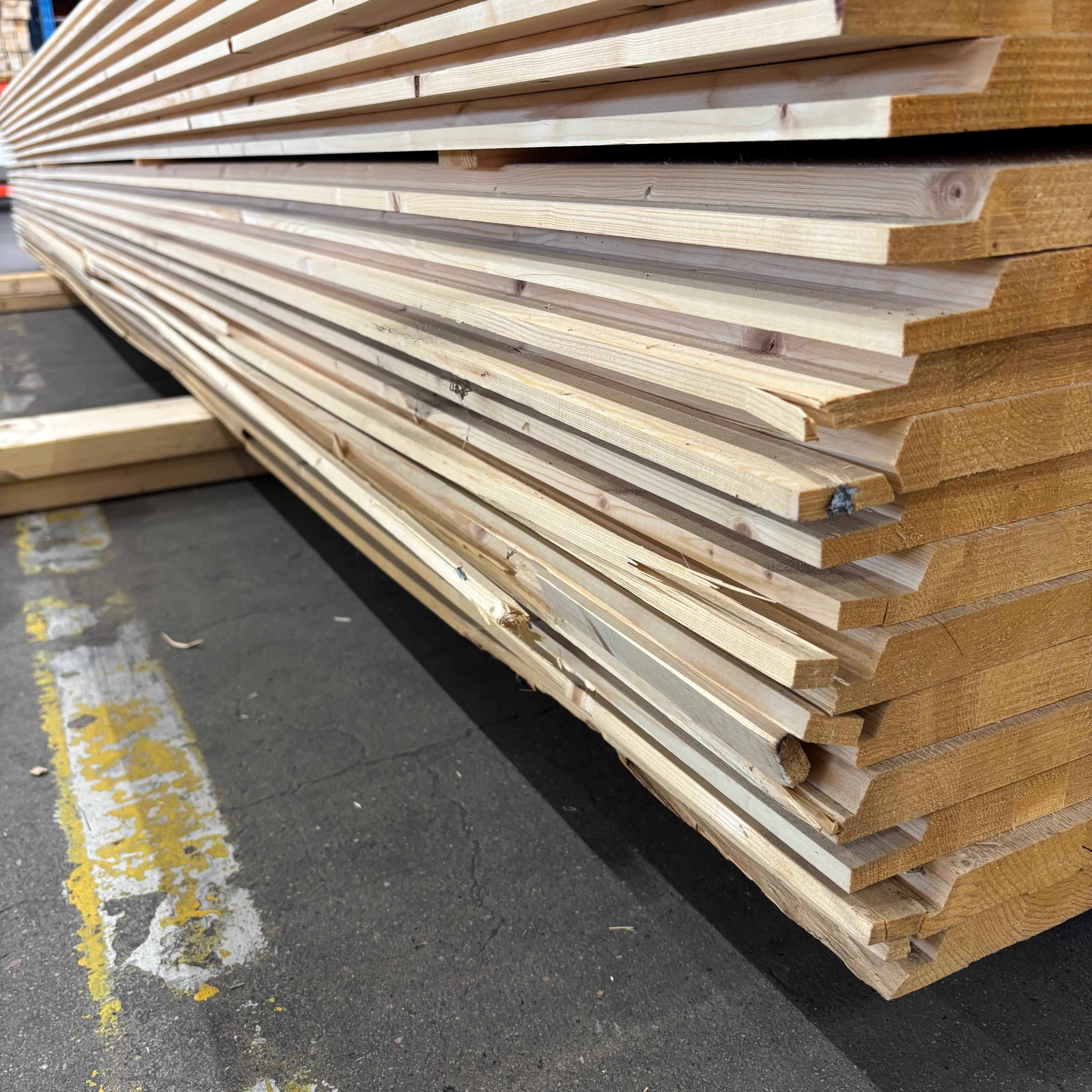 Paket Ytterpanel Dubbel Fasfals 25x225mm – 109 st
