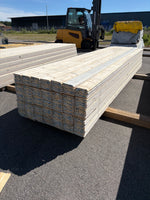 Paket Ytterpanel Dubbelfas Halvspont 22x145mm, 174st 4.20m Grundmålad Vit