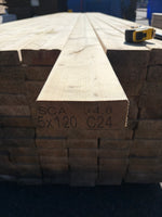Paket Reglar 45x120mm 4,80m 117st C24 Väderbitet