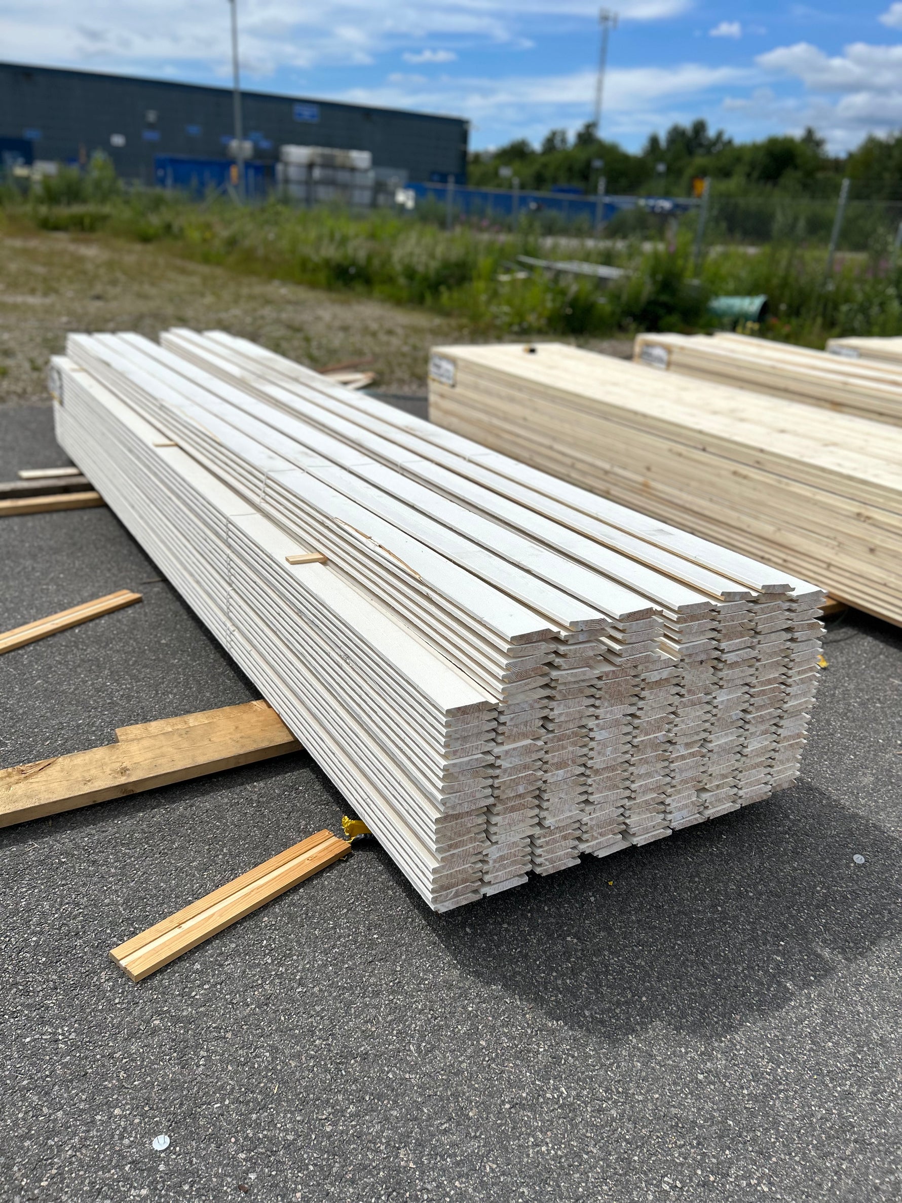 Paket Enkelfas Halvspont 22x120mm 4,20m 196st Mellanstruken