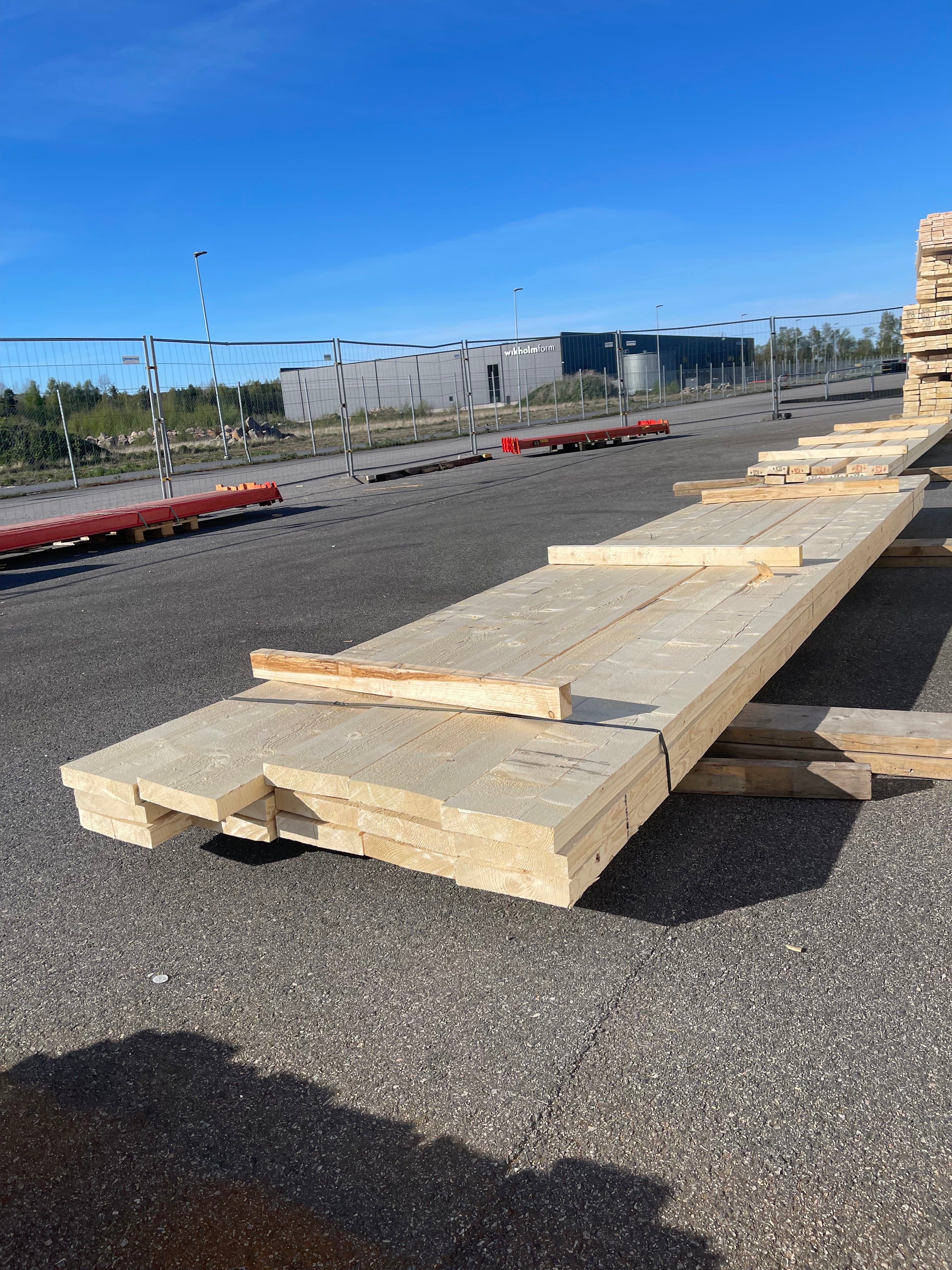Paket Reglar Ohyvlade 47x225 mm – 4,80 m (10 st) + 5,10 m (5 st)