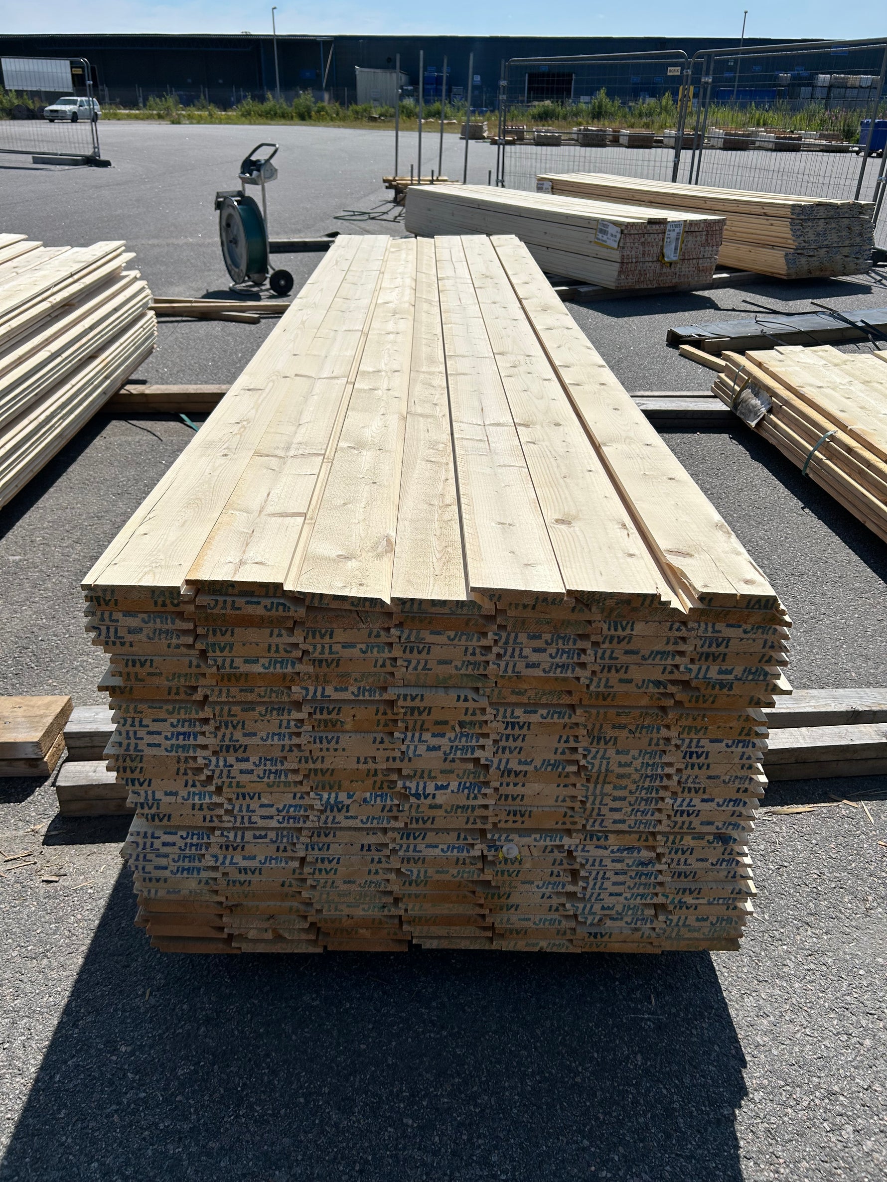 Paket Enkelfas Halvspont 22x145mm 3.90m 194st Obehandlad