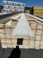 Paket Ytterpanel Enkelfas Halvspont 22x120mm, 225st 4.20m Grundmålad