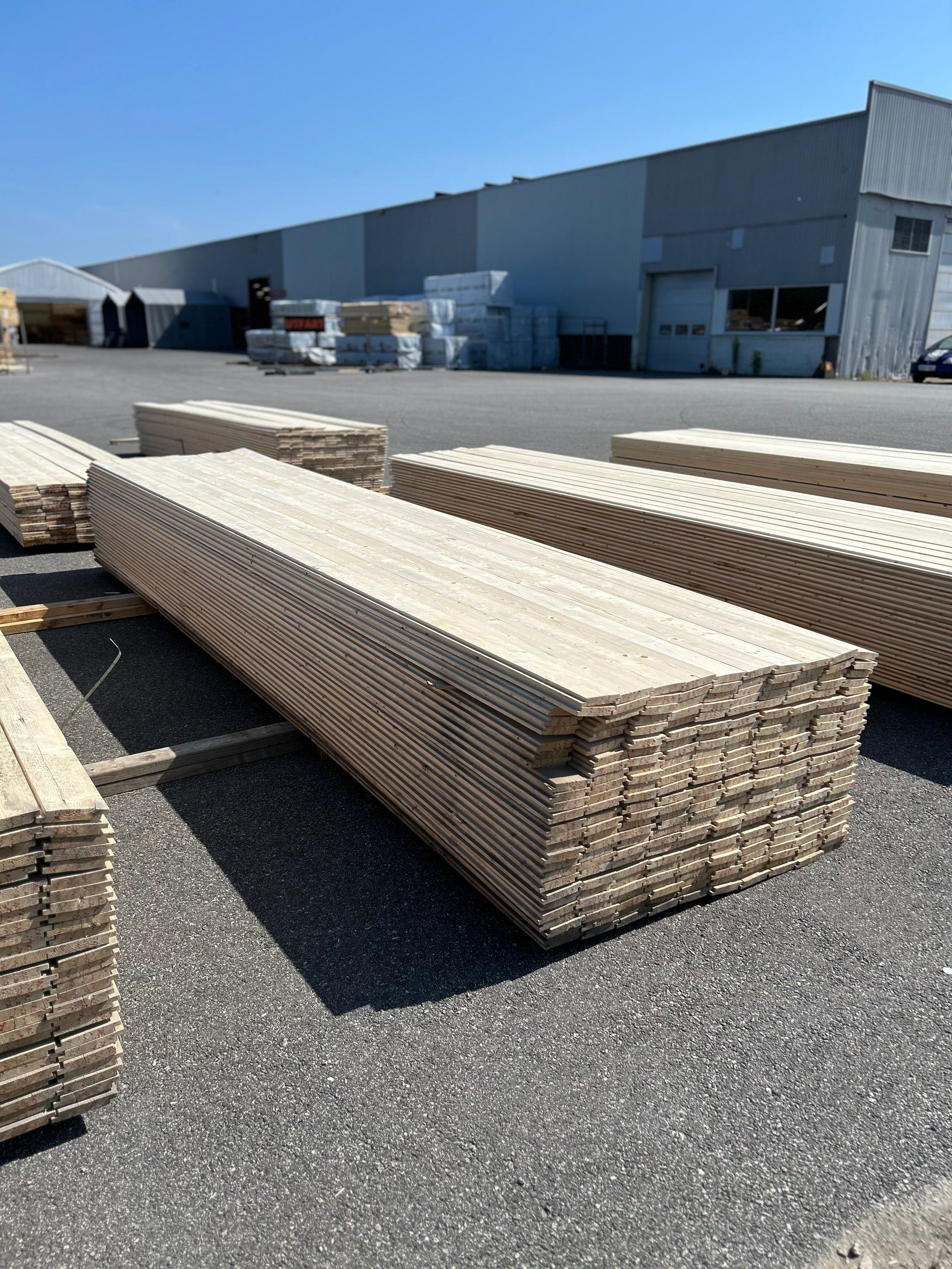 Paket Ytterpanel 22x120mm 4.80m 260st- Obehandlade