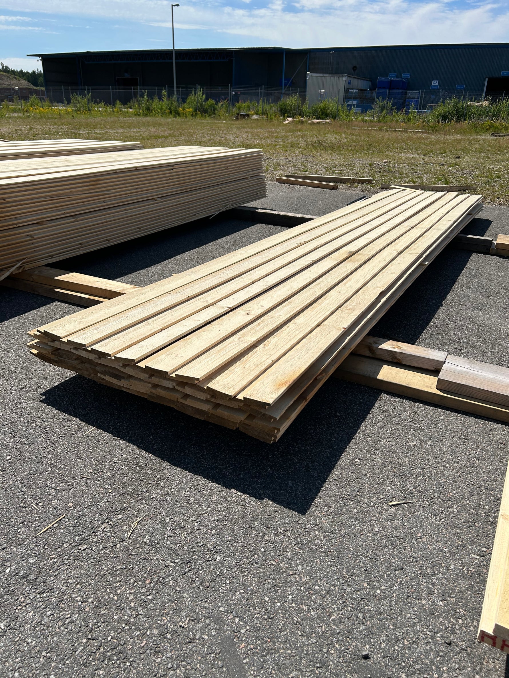 Paket Elingepanel 22x120mm 4.50m 44st Obehandlad