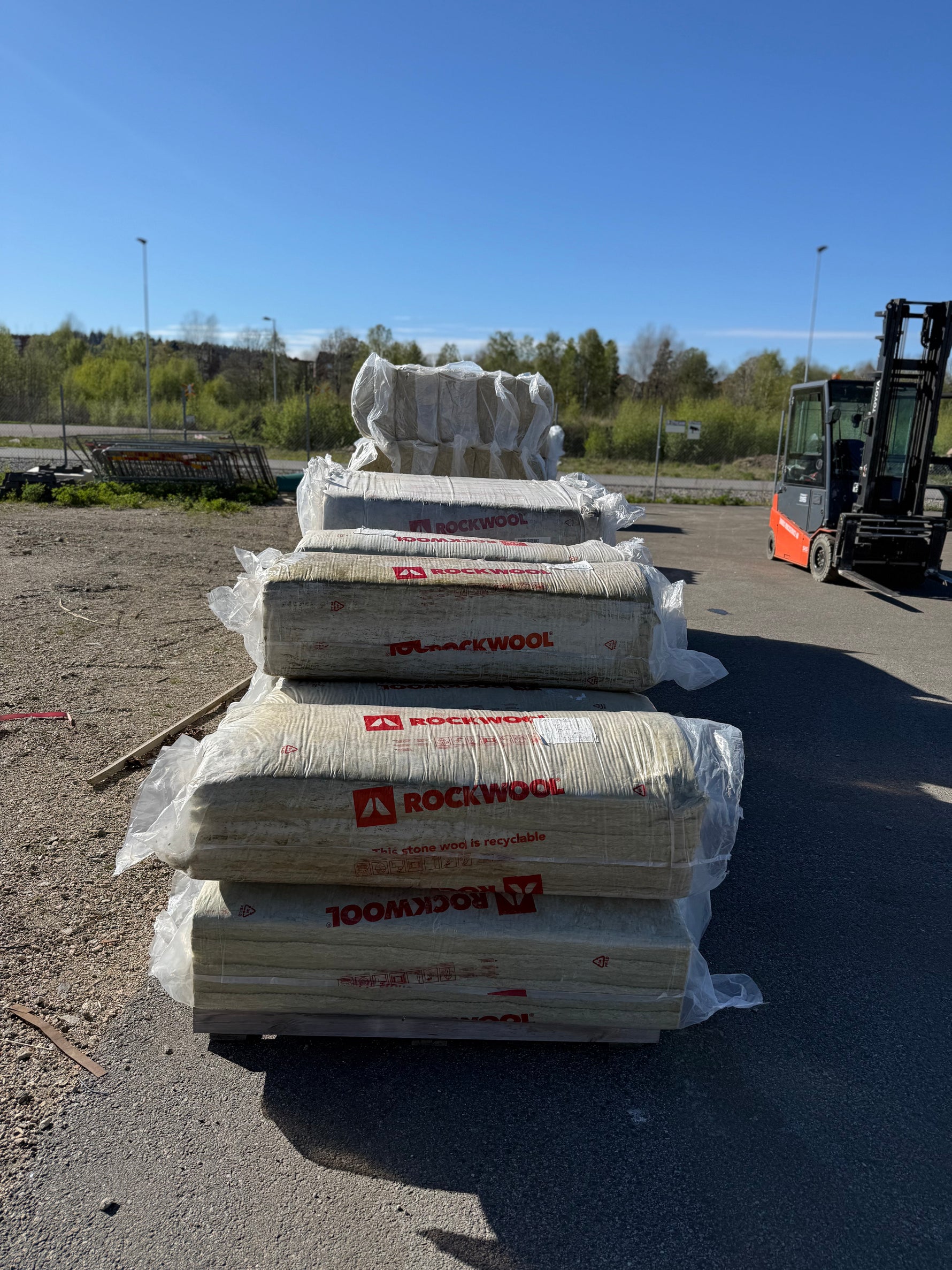 Parti Stålregelskiva 37 Rockwool 35mm 412kvm