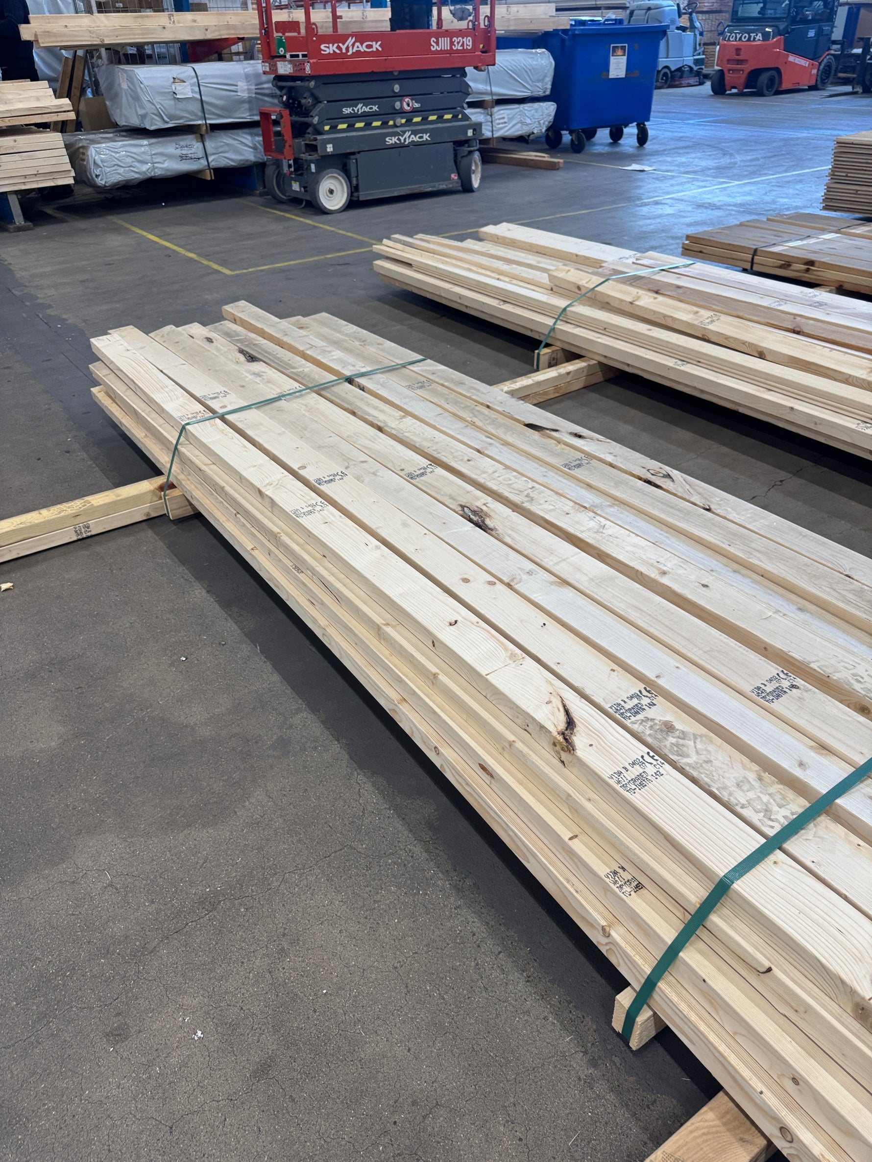 Paket Reglar 45x95mm 3,60m – 33 st Utsorterade