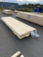 Paket Finsågade Brädor 22x145 mm – 3,60 m (Andra sortering)