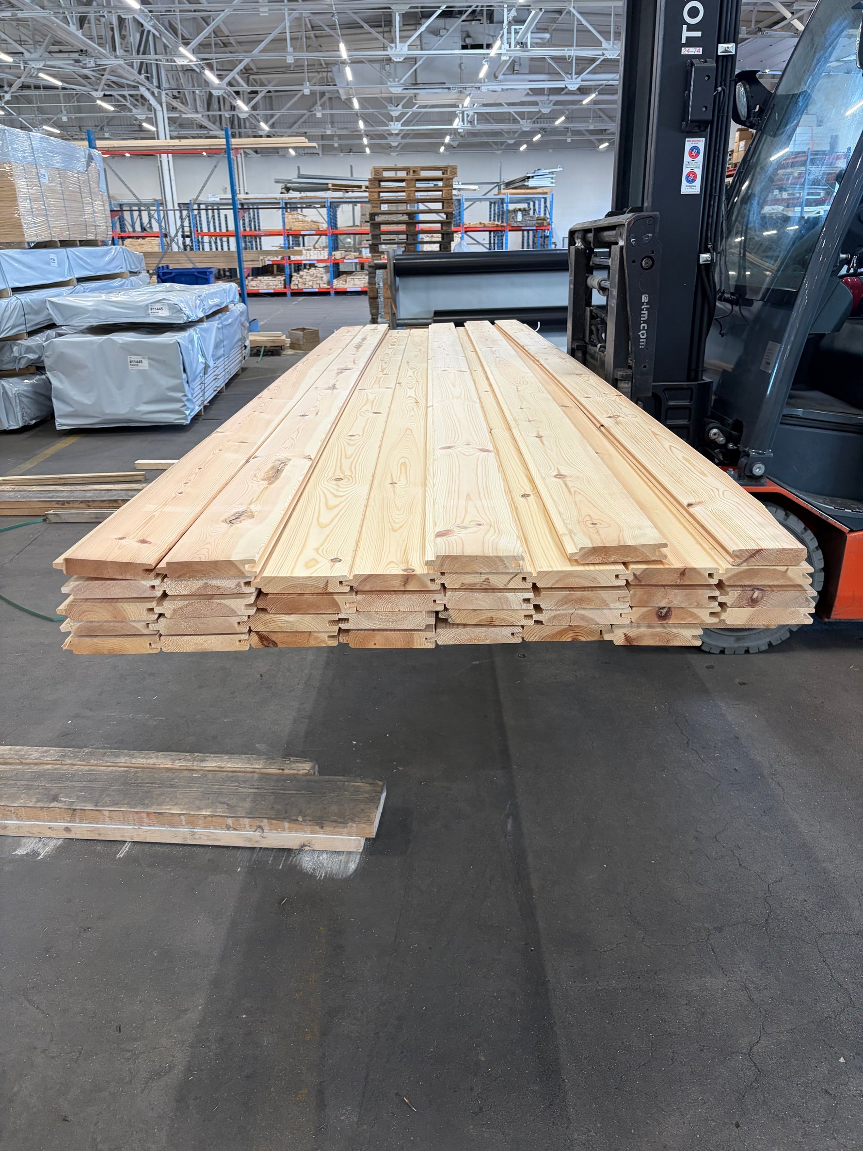 Paket Spontad Panel 27x145mm 4,20m (Furu) - 36 st