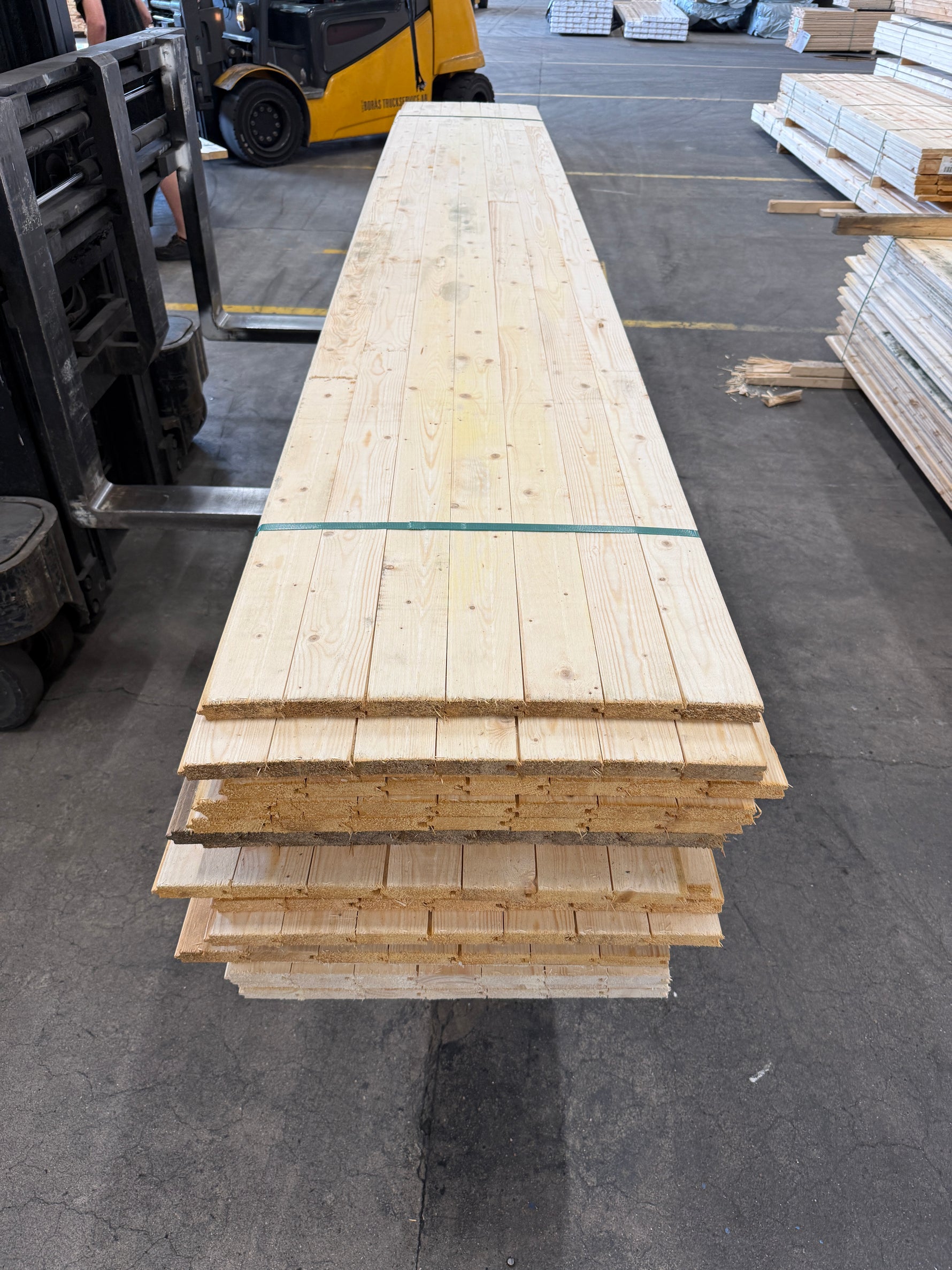 Paket Råspontluckor 20x540x3600mm 23st (Fuktskadat)