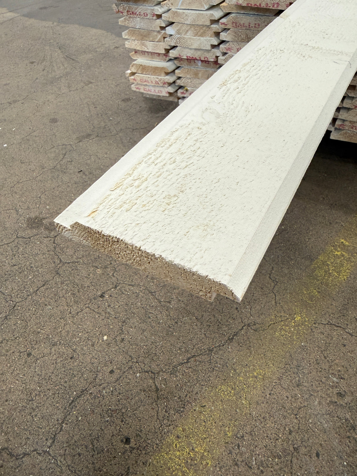 Paket Dubbelfasspont 22×120 mm 4,50 m – Grundmålad, 114 st