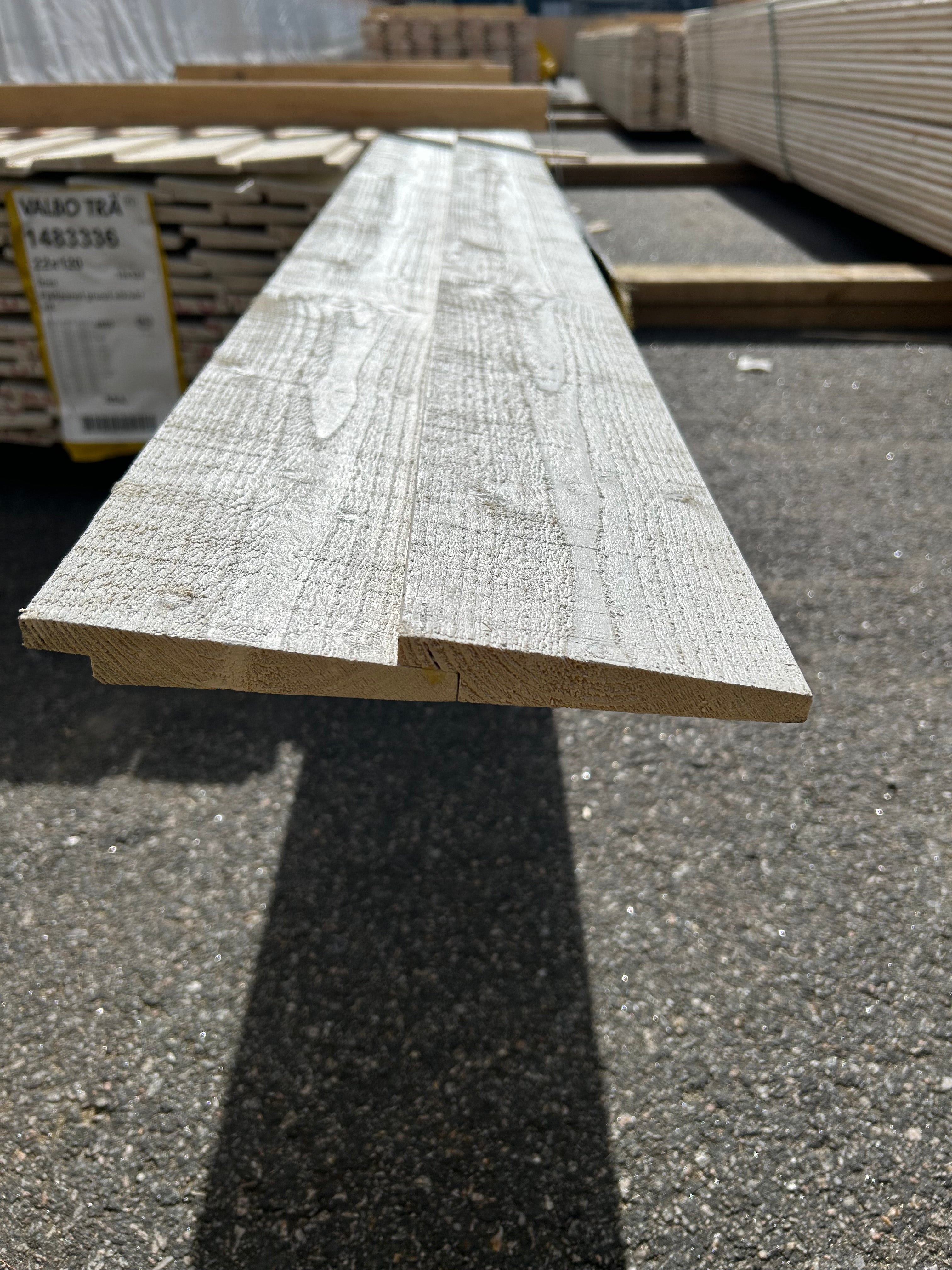 Paket Fjällpanel 22x120 mm – 115 st (4,80 m)