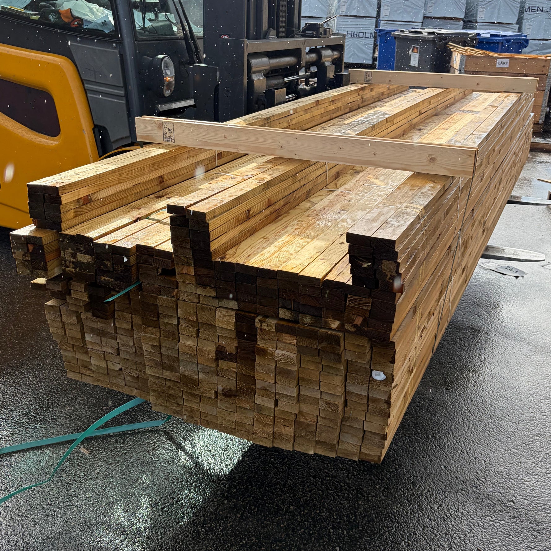 Paket Läkt 25x48 mm – 3,60 m Tryckimpregnerad 390 st
