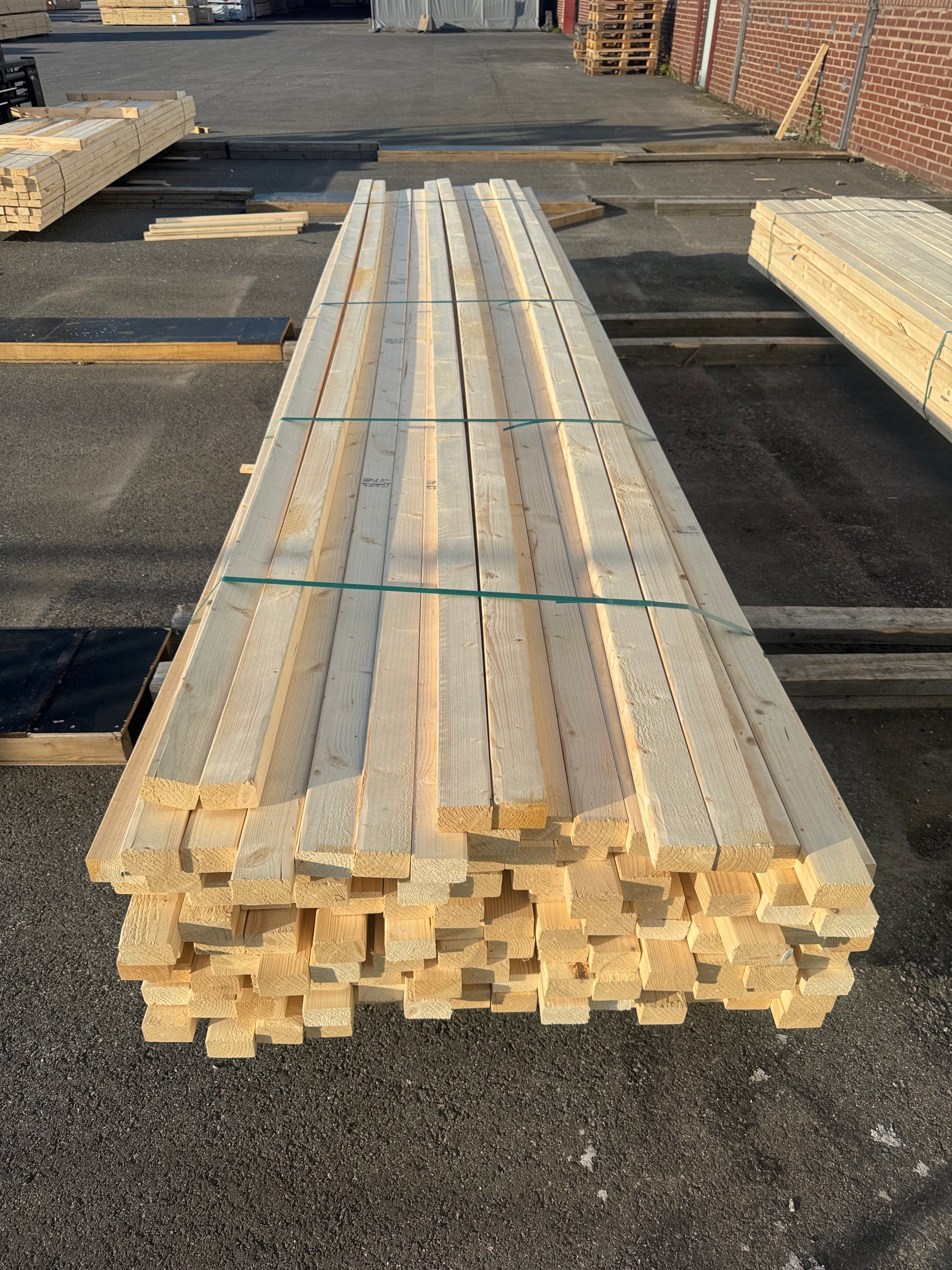Paket Reglar 45x70mm 4,80m 125st Utsorterat