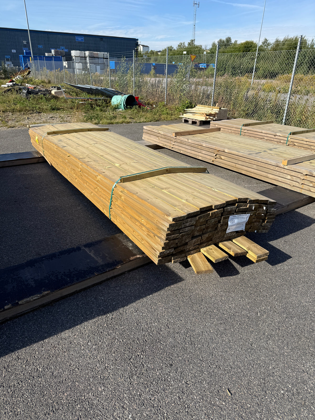 Paket Tryckimpregnerad Trall 28x120mm 4,20m- 97st