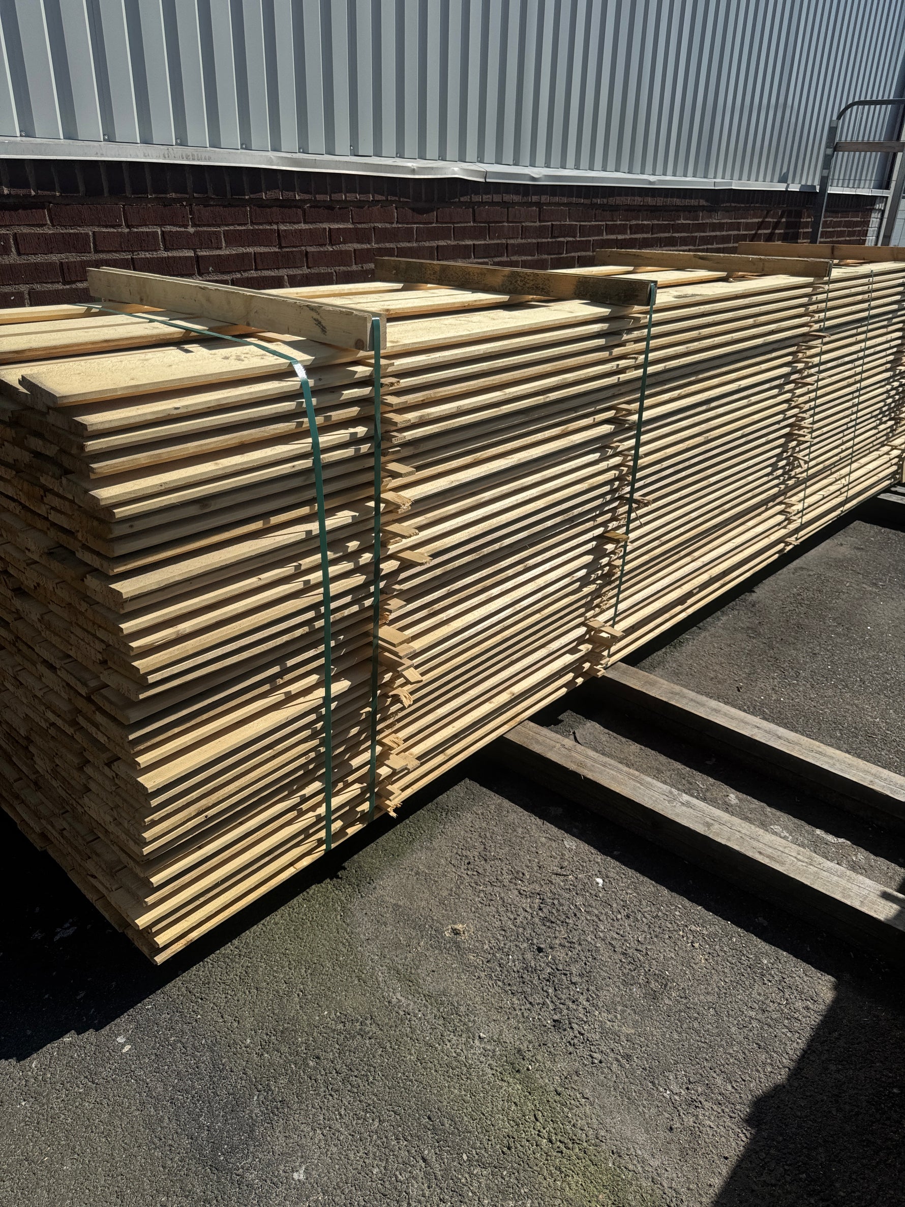 Paket Ytterpanel 22x120mm 4,80m 260st Obehandlad