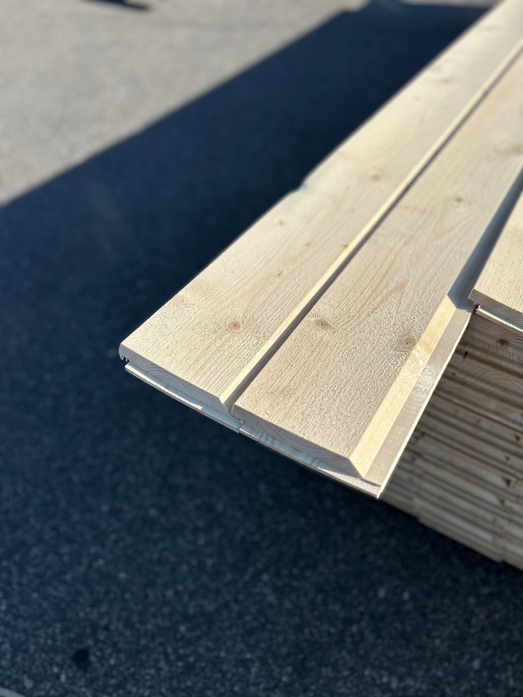 Paket Ytterpanel Enkelfas Fals Ändspont 22x145mm, 160st 3.60m