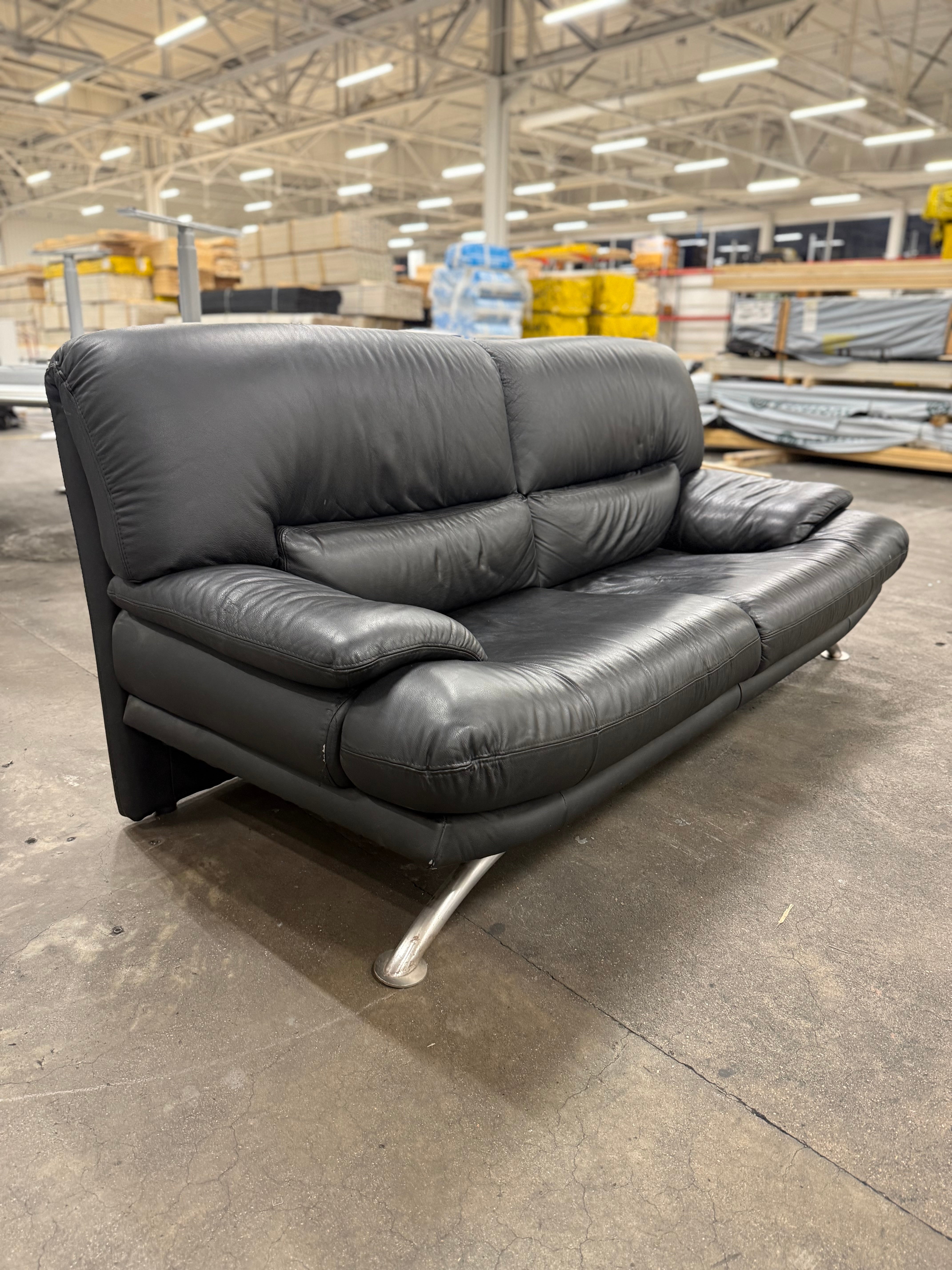 Lädersoffa