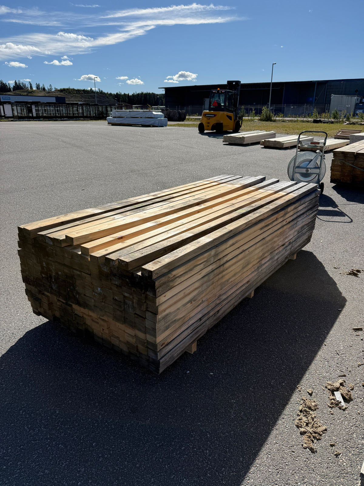 Paket Reglar 45x70mm 2,50m 191st (Fuktskadade)