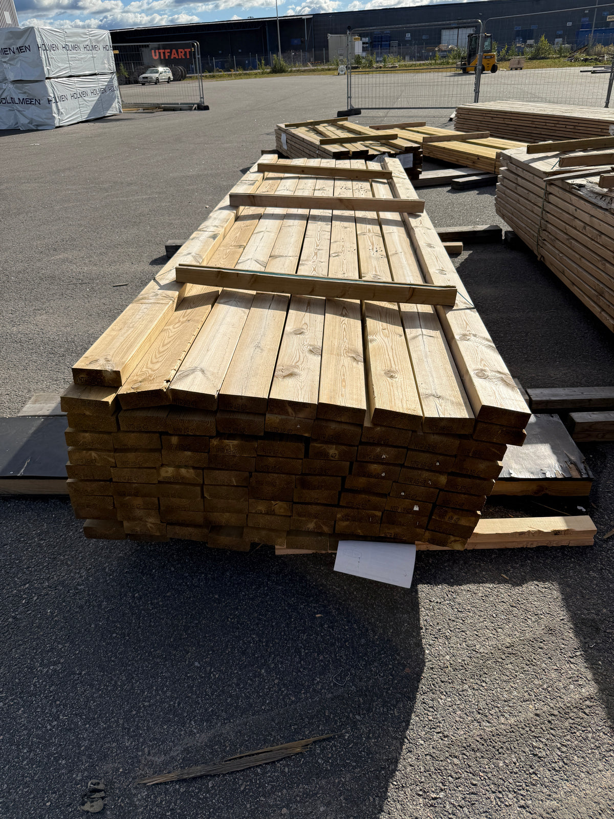 Paket Tryckimpregnerade Reglar 45x120mm 4,20m NTR-AB, C24 81st