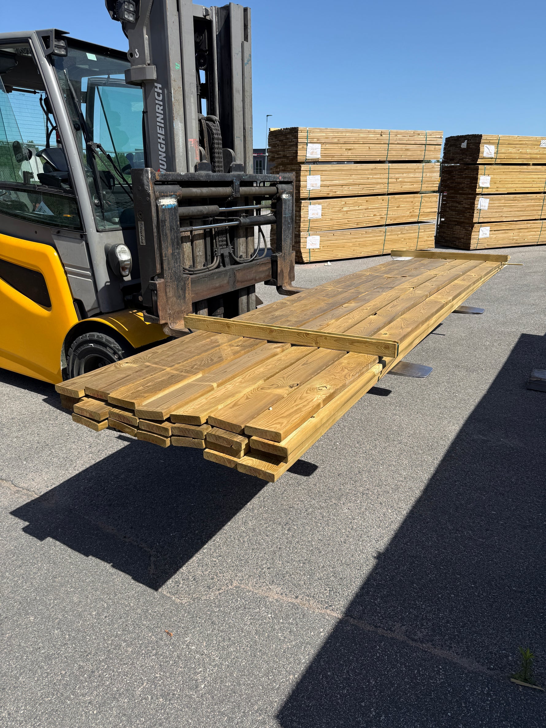 Paket Trall Furu 28x120mm 4,50m 23st Impregnerad B-kvalitet