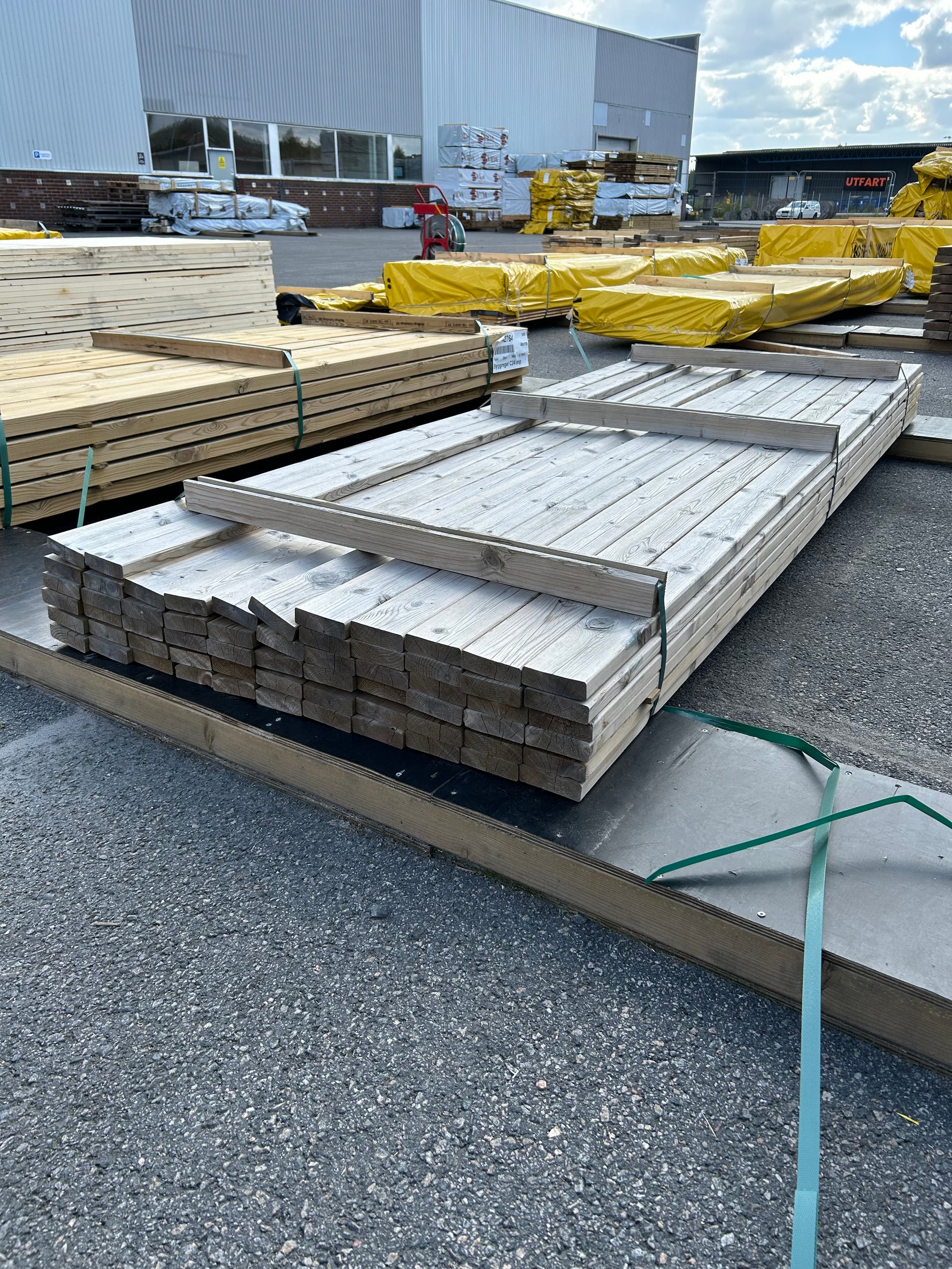 Paket Tryckimpregnerad Trall 28x95mm 3.0m 62st