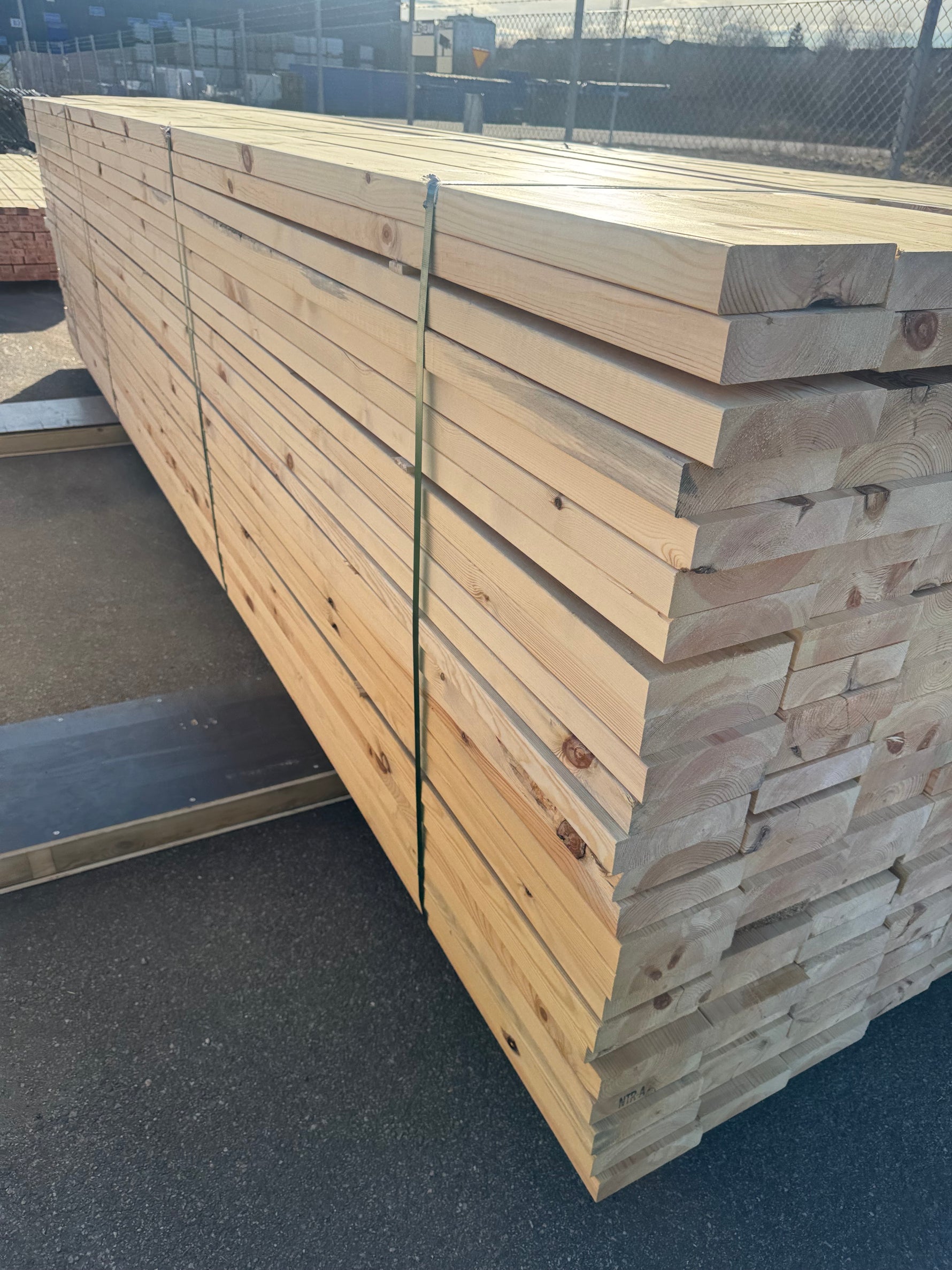 Paket Reglar 45x170 mm – 144 st (4,80 m, furu)