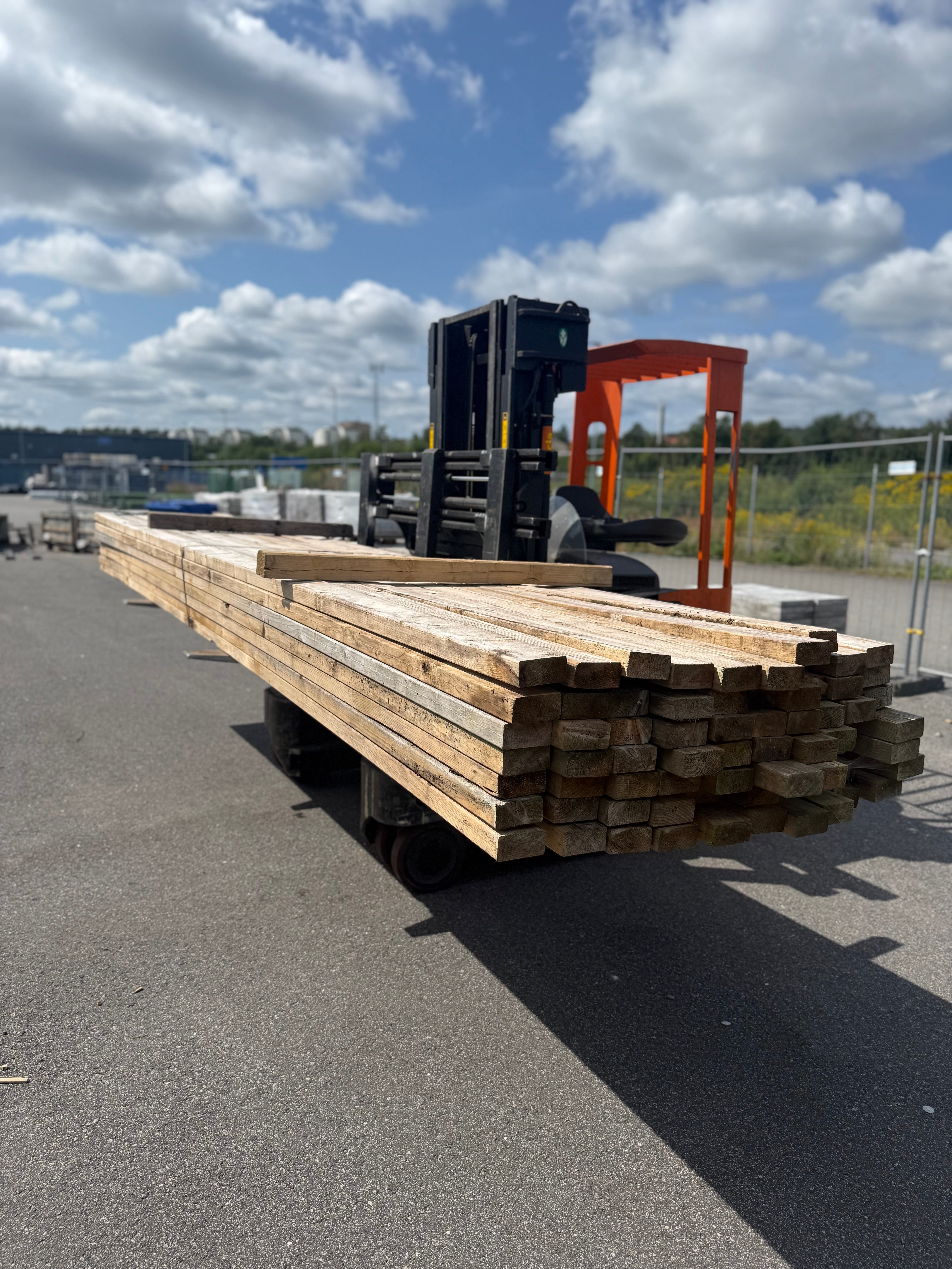 Paket Begagnade Formreglar 45x95 – 4,8 m (70 st)