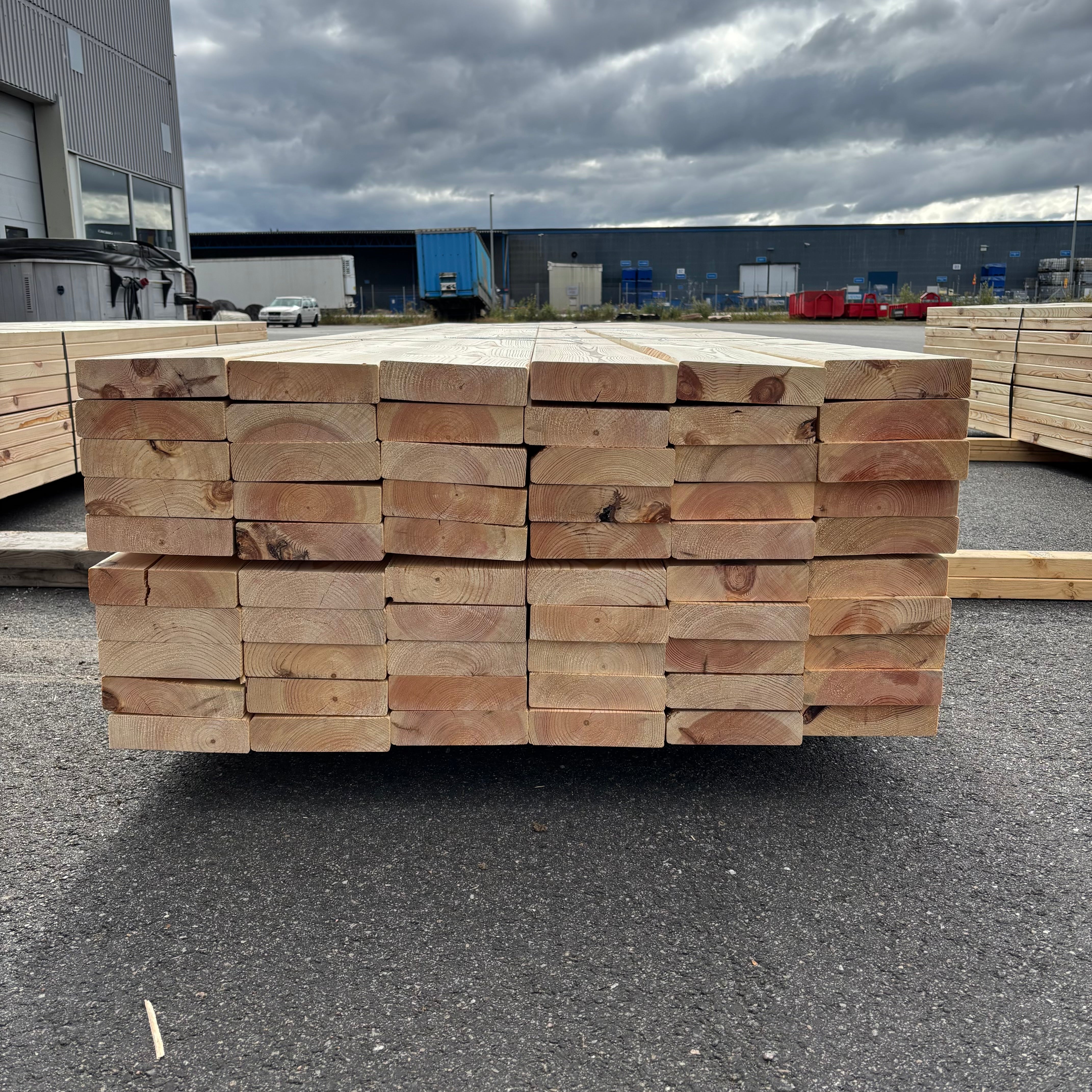 Paket Reglar 45x170mm – 60 st (4,80 m, furu)