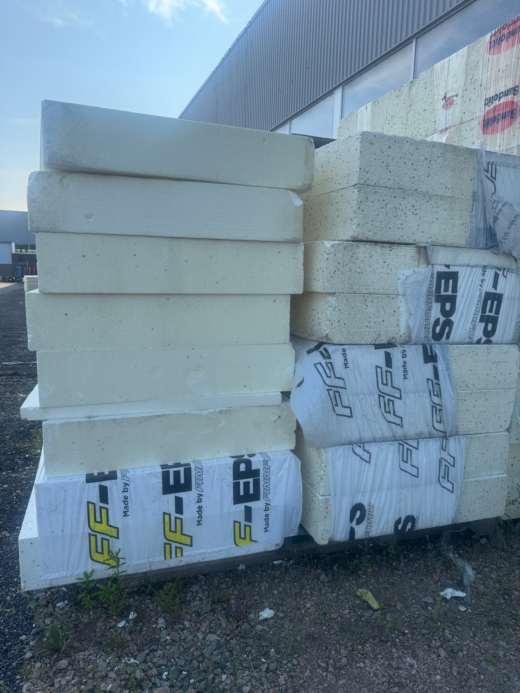 Parti Cellplast 1200x2400x245mm – 35 skivor, 4 pallar