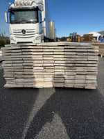 Paket Finsågade Brädor 22x120mm 3,00m 143st Grundmålade